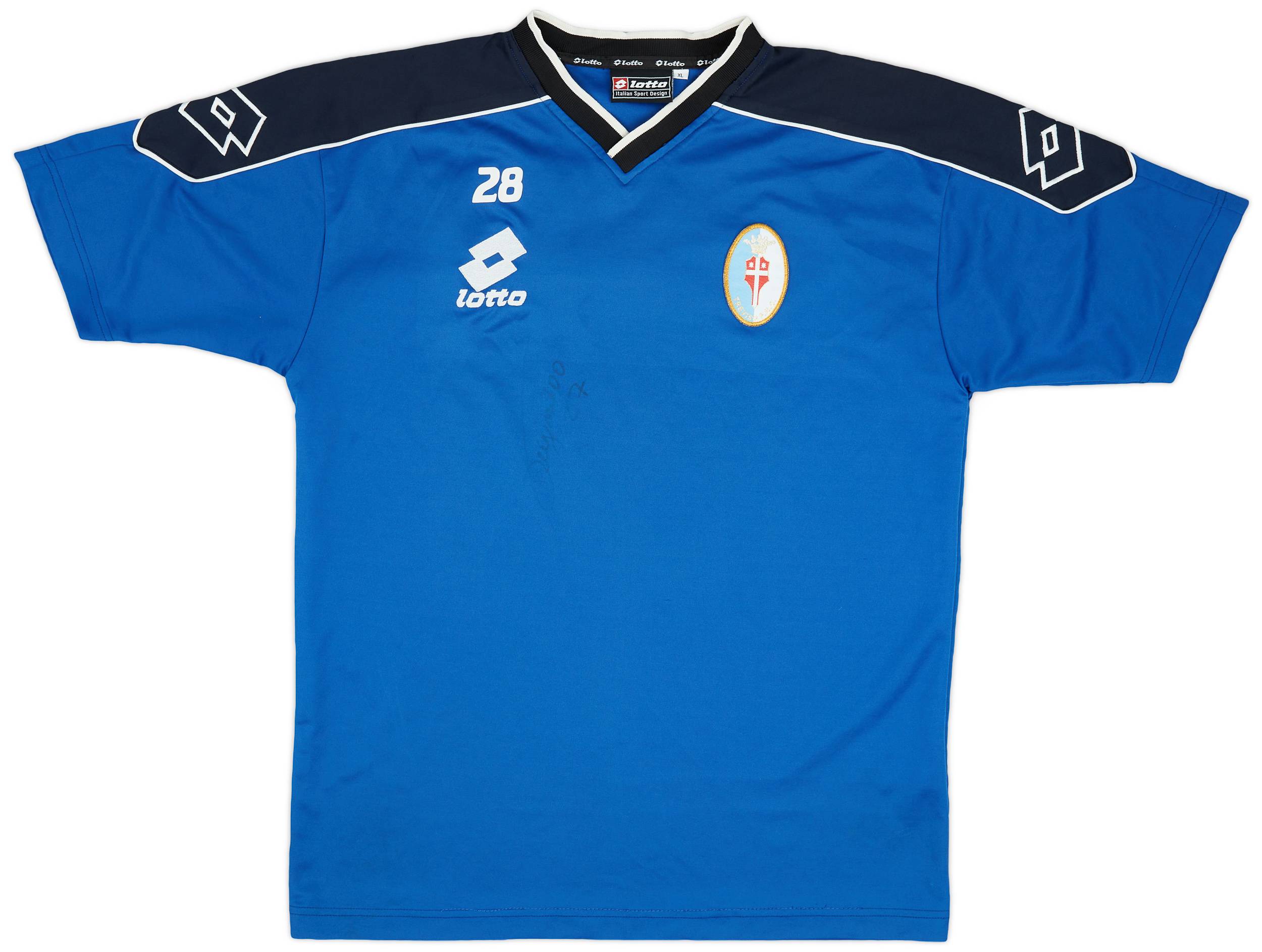 2010-11 Treviso Player Issue Lotto Training Shirt - 8/10 - (XL)