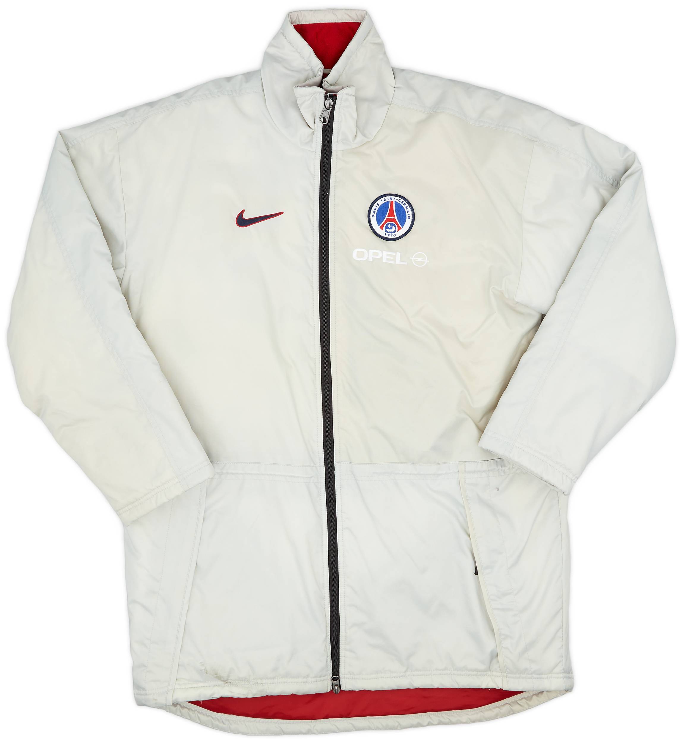 1998 99 Paris Saint Germain Nike Padded Bench Coat 6 10 S