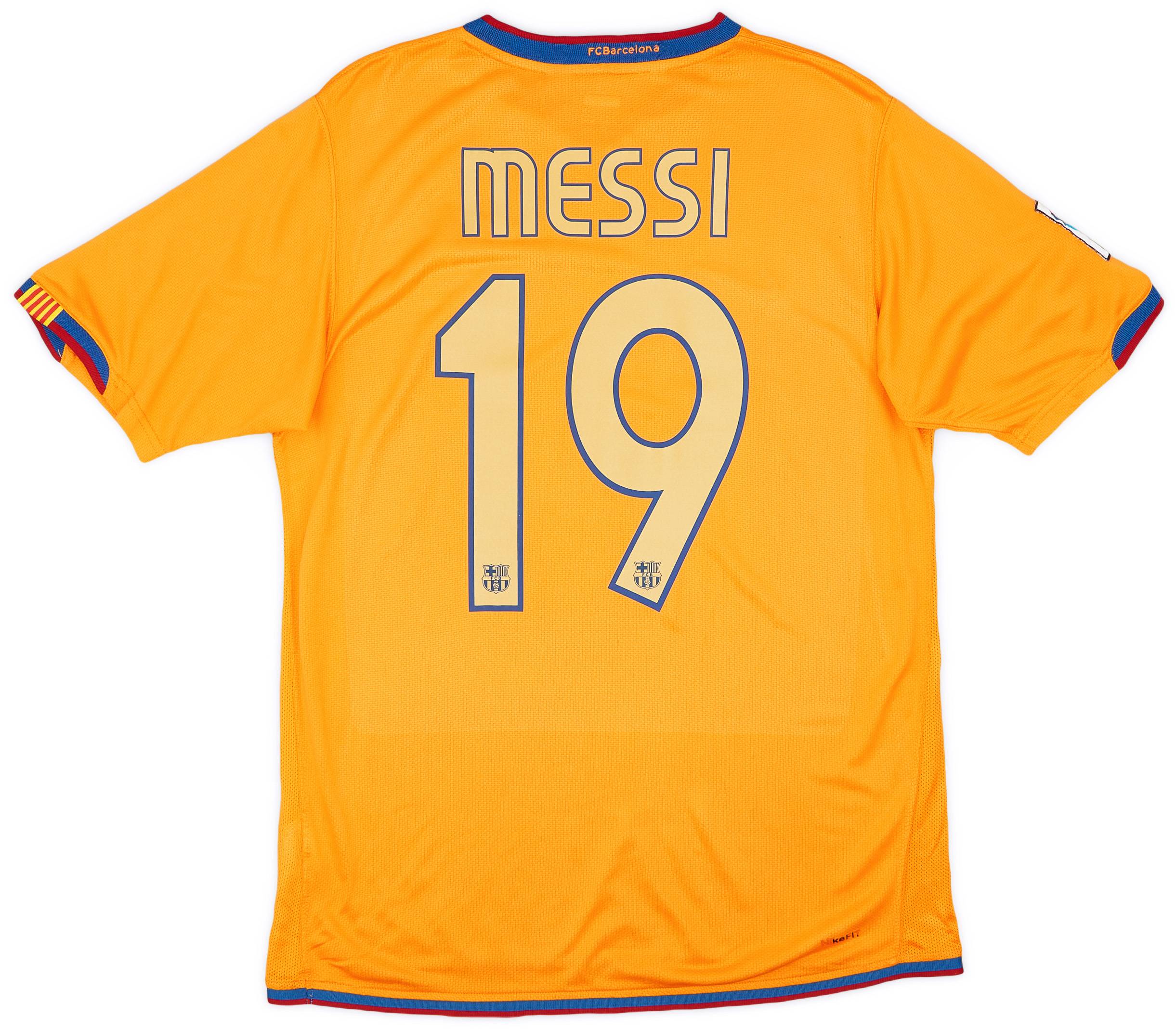 2006-08 Barcelona Away Shirt Messi #19 - 8/10 - (M)