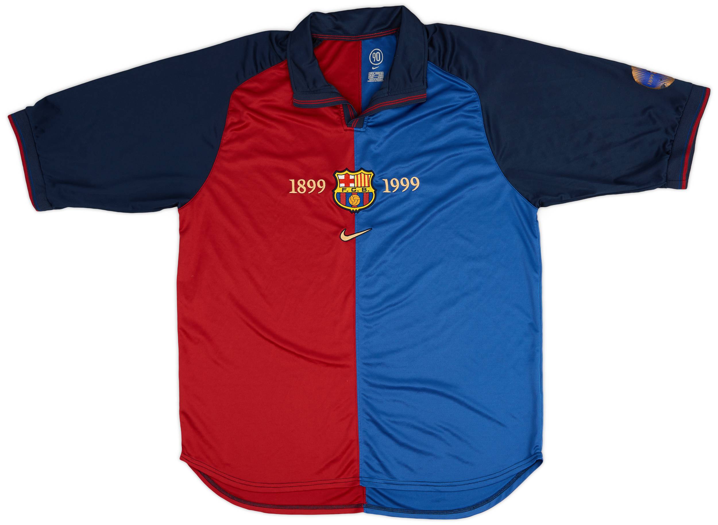 2004 05 Barcelona Nike Retro 1999 00 Centenary Home Shirt 8 10 XL