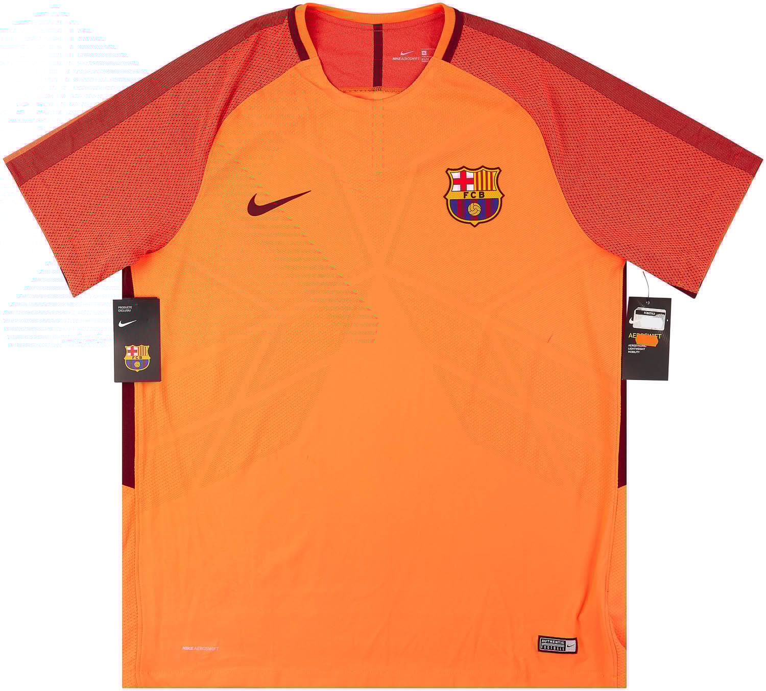 2017-18 Barcelona Player Issue Aeroswift Training Shirt *w/Tags*