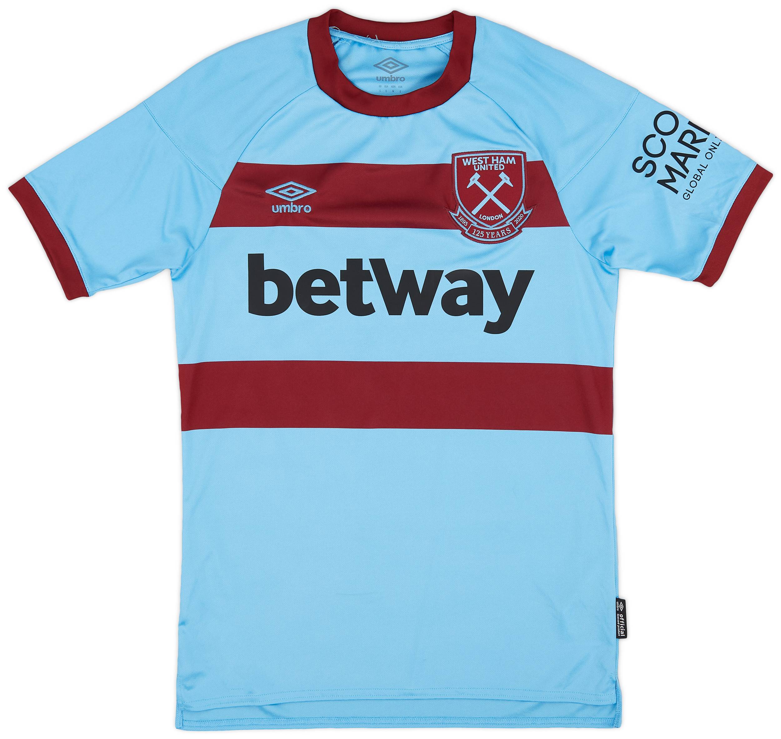 2020-21 West Ham Away Shirt #10 - (S)