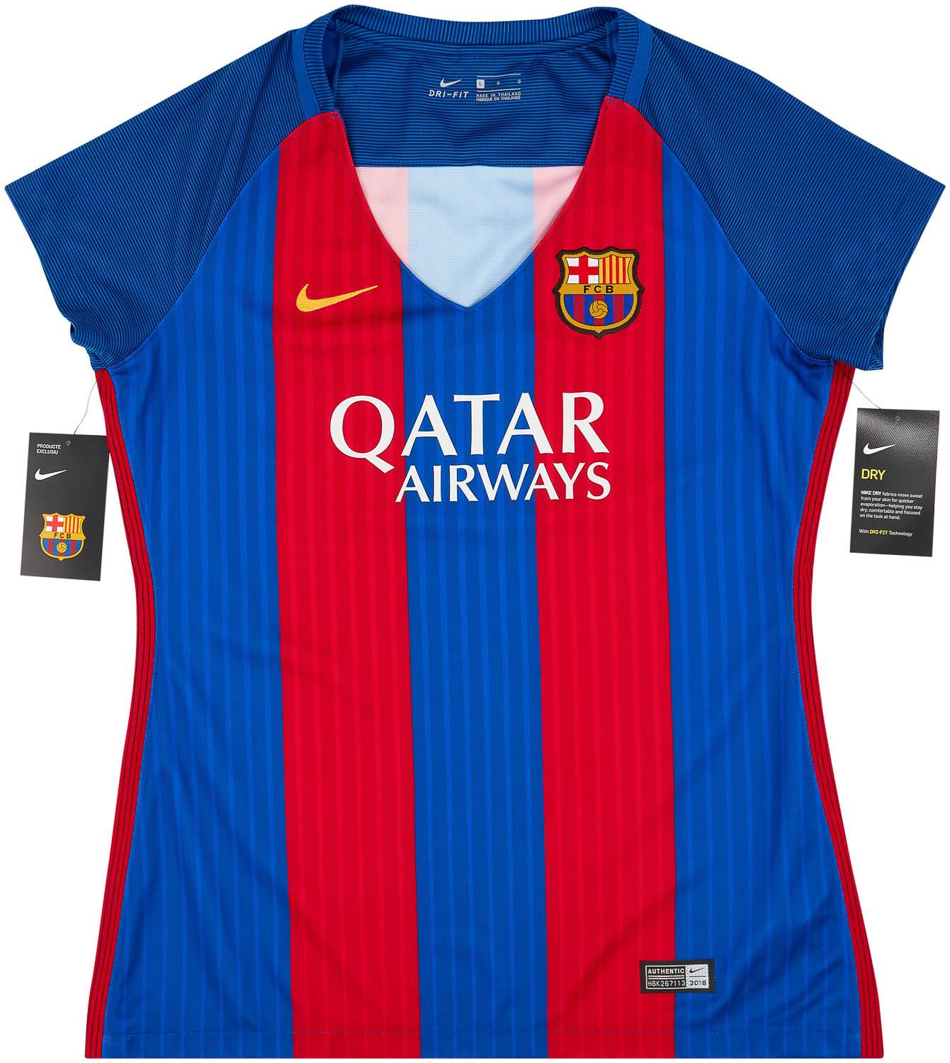2016-17 Barcelona Home Shirt (Women's L)