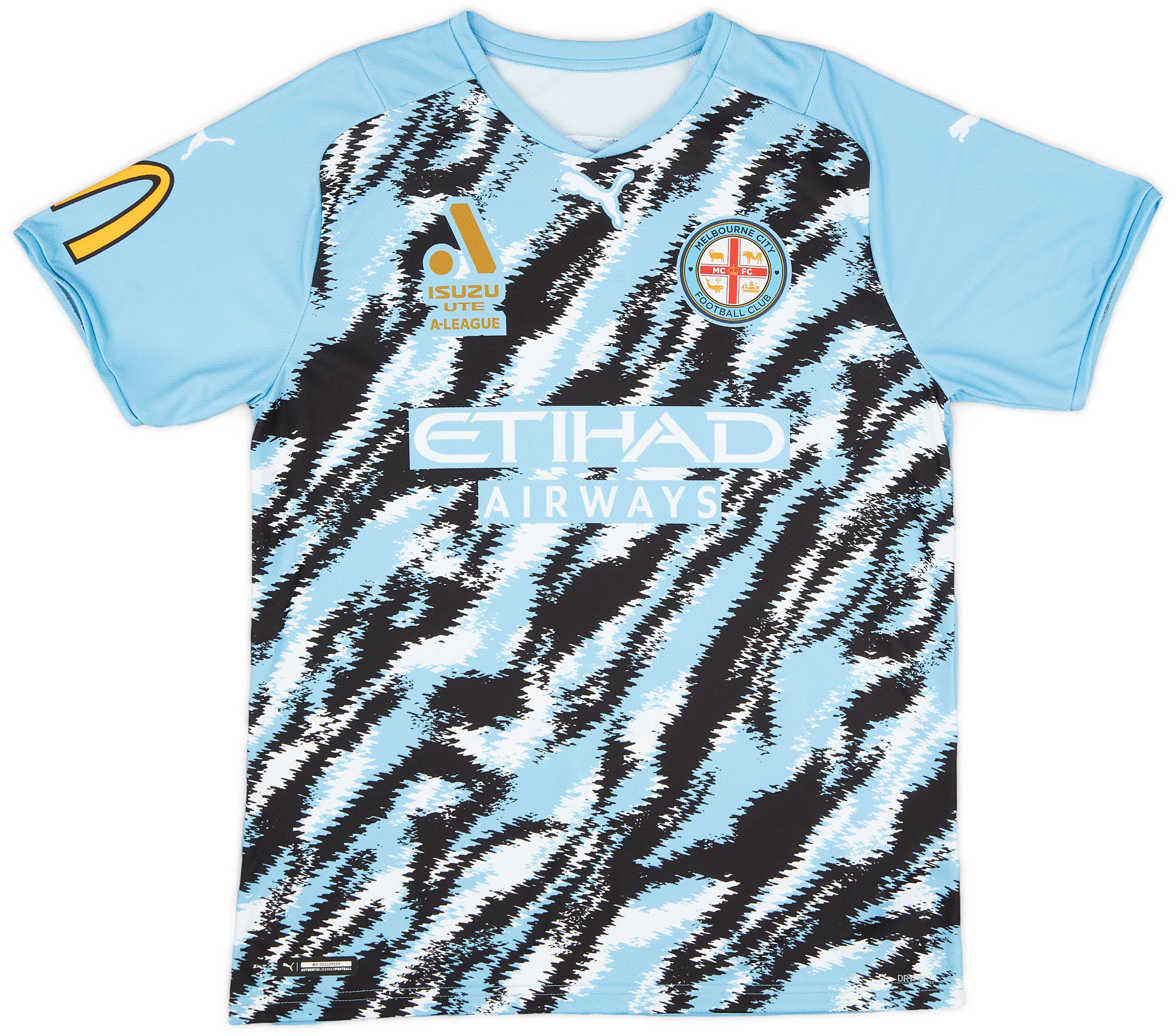 2021-22 Melbourne City Puma Pre-Match Training Shirt
