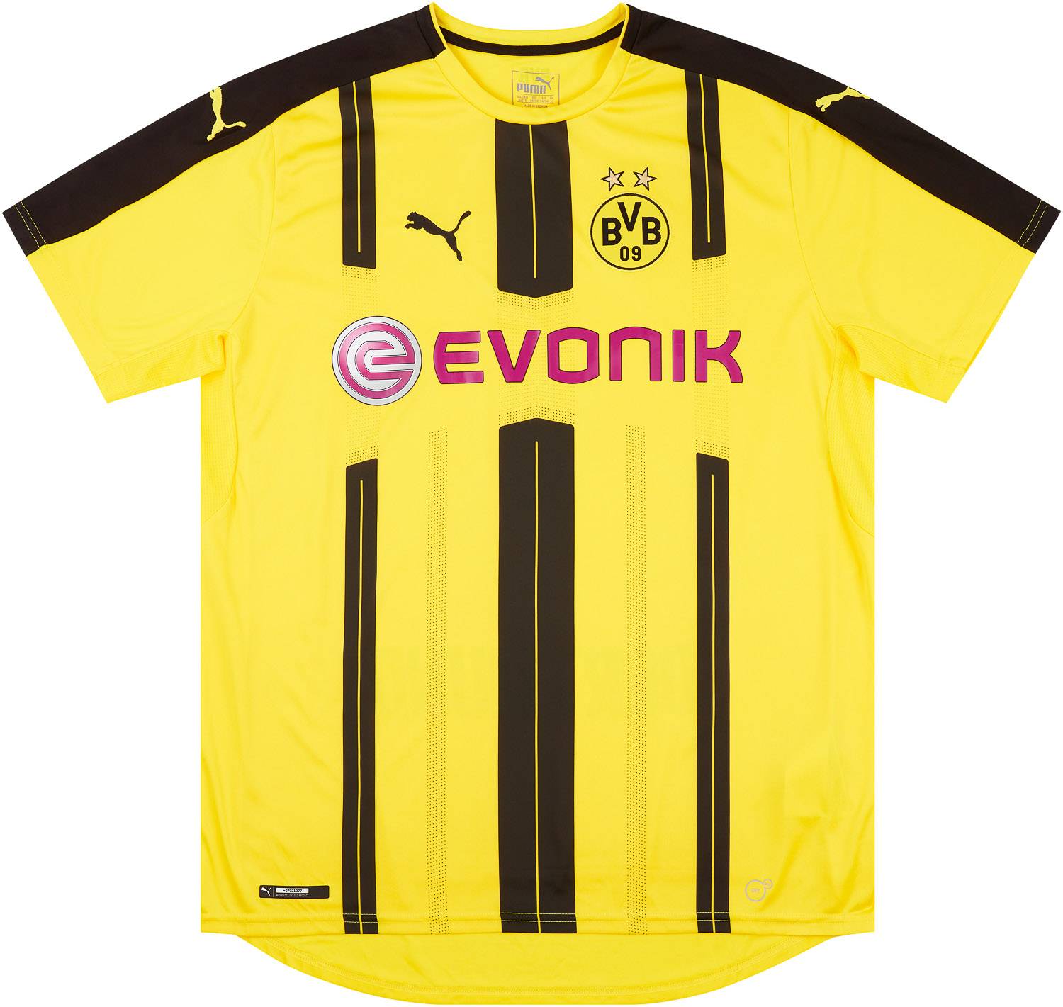 2016-17 Borussia Dortmund Home Shirt