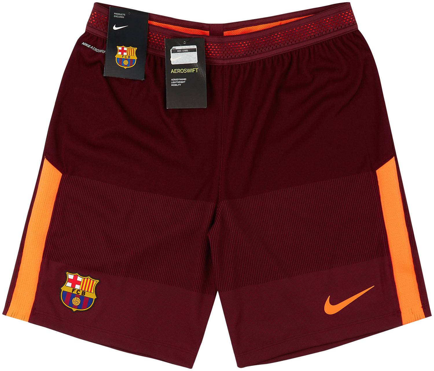 2017-18 Barcelona Player Issue Aeroswift Training Shorts *w/Tags*