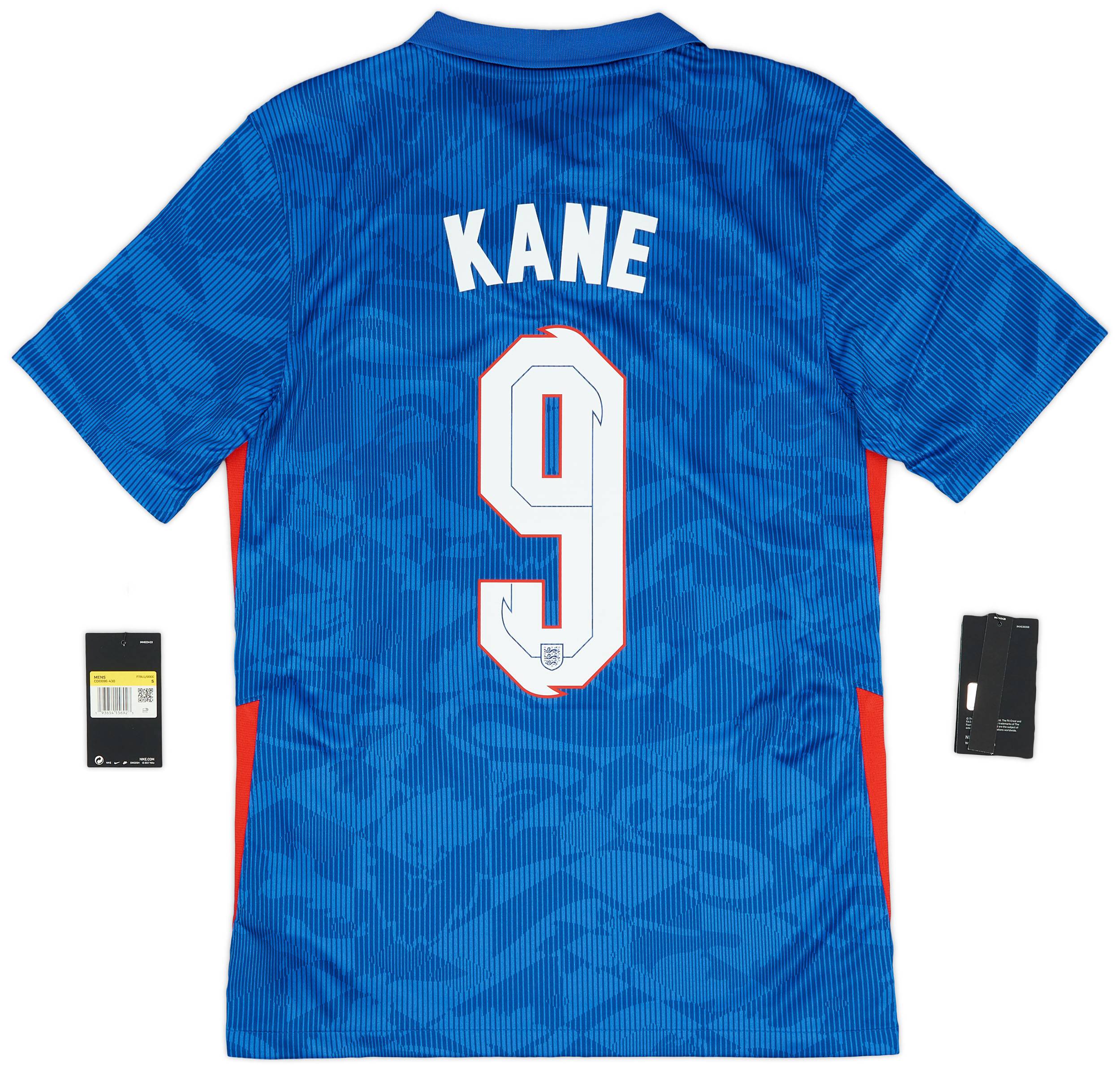 2020-21 England Away Shirt Kane #9 - (S)