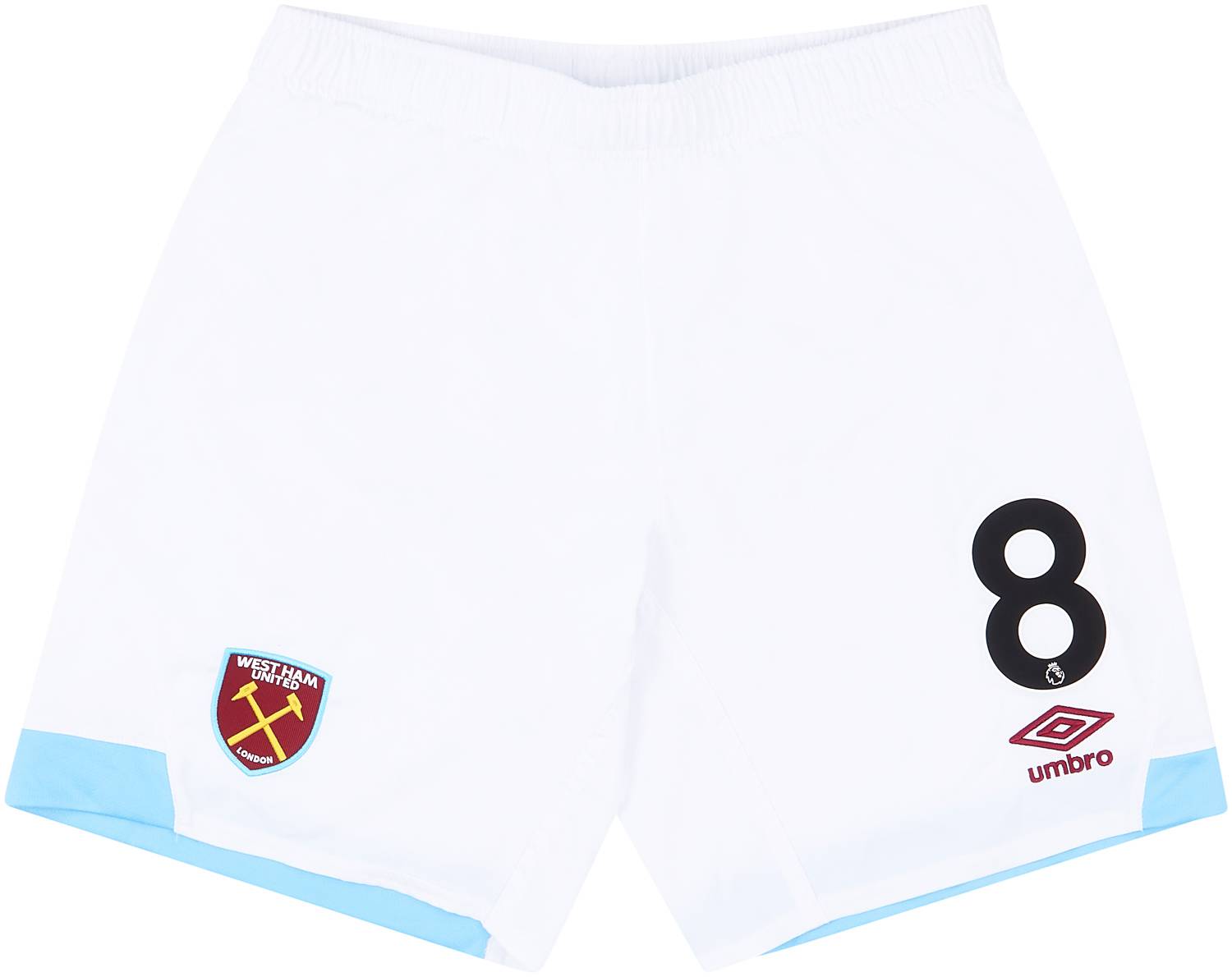 2018-19 West Ham Player Issue Home Shorts # (Fair)