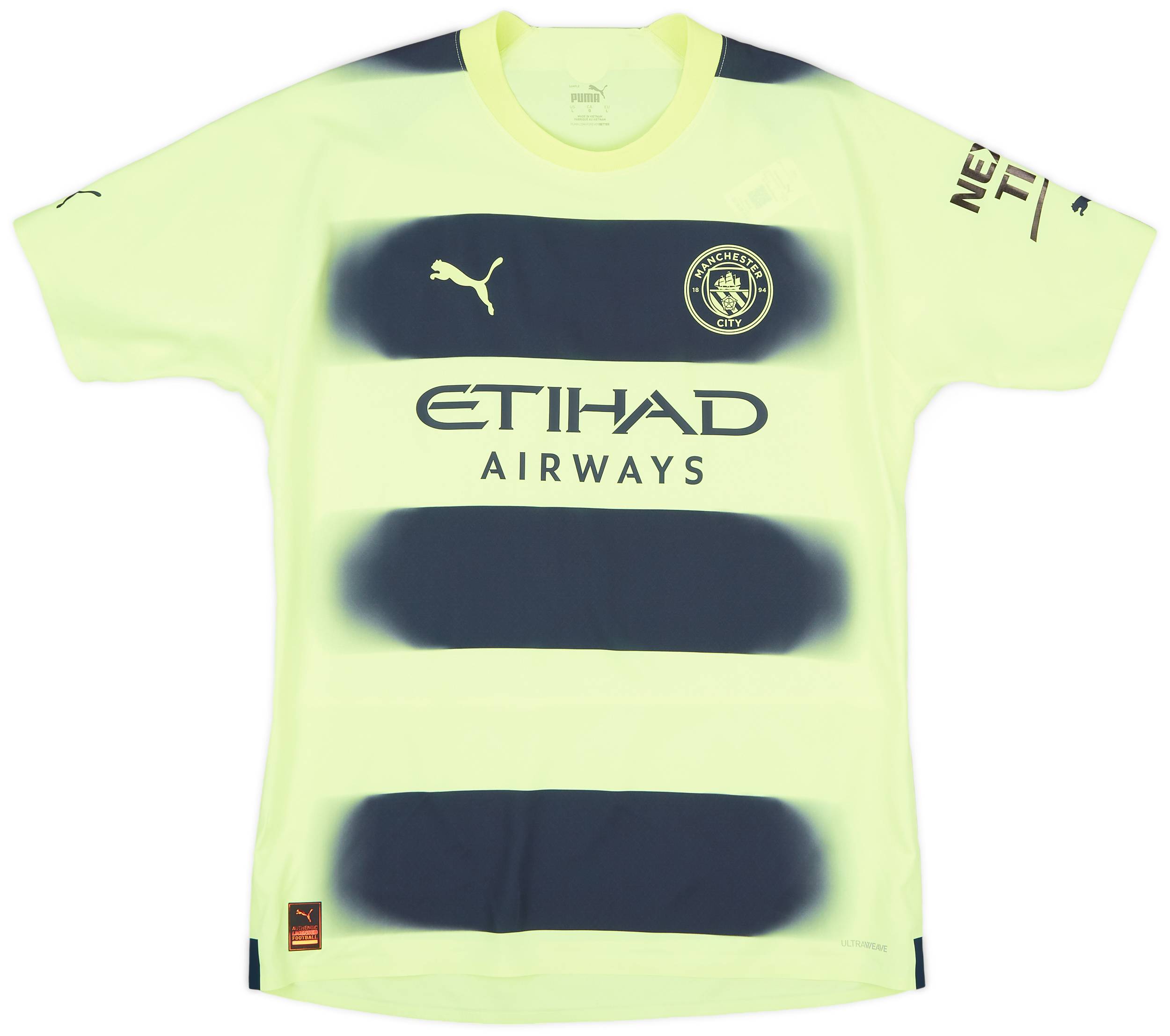 2022-23 Manchester City Player Issue Third Shirt - As New