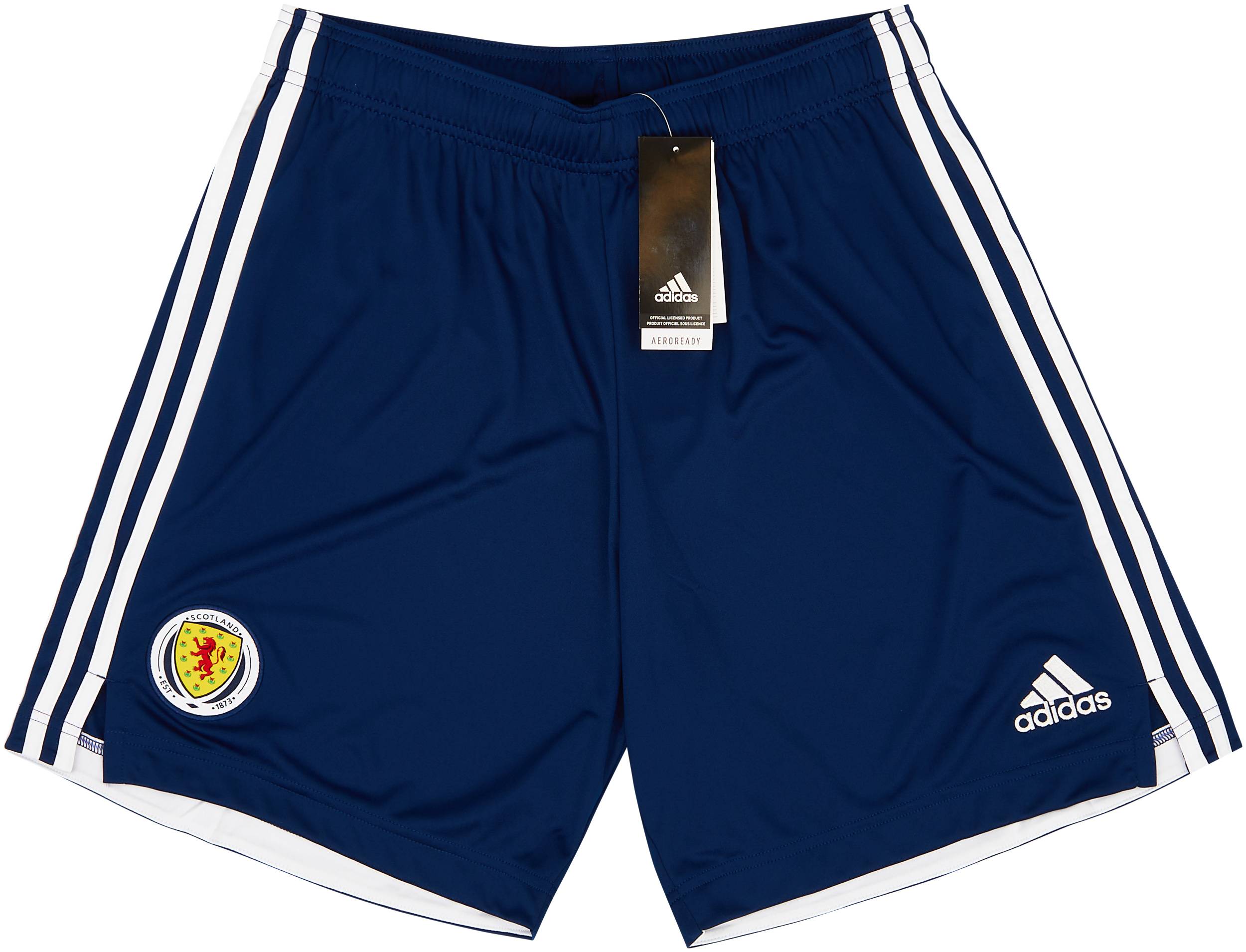 2020-21 Scotland Player Issue Home Shorts (Excellent)