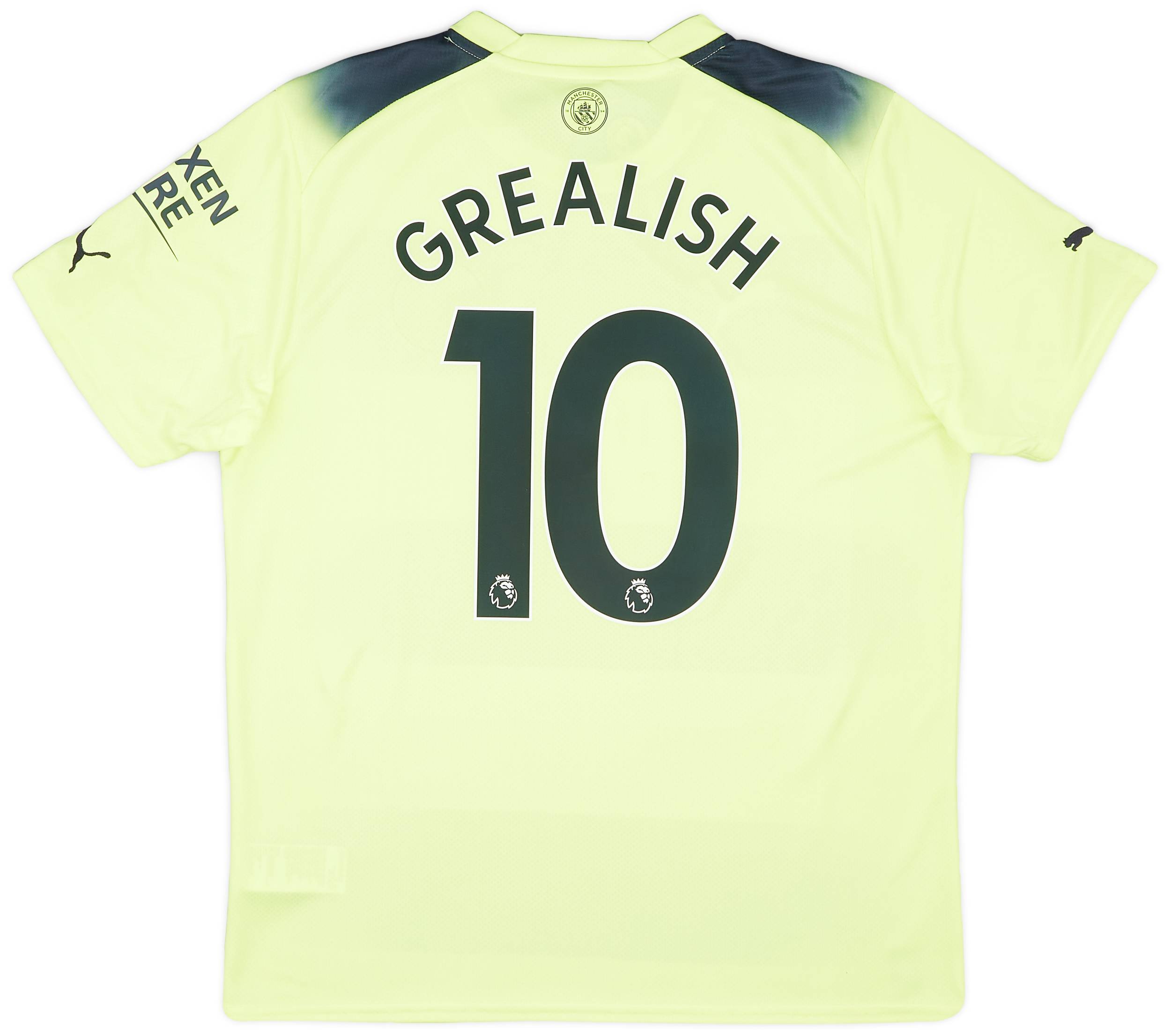 Manchester City No.10 Grealish ユニフォーム Jack Grealish 10 Manchester City Match Issue / Worn Home