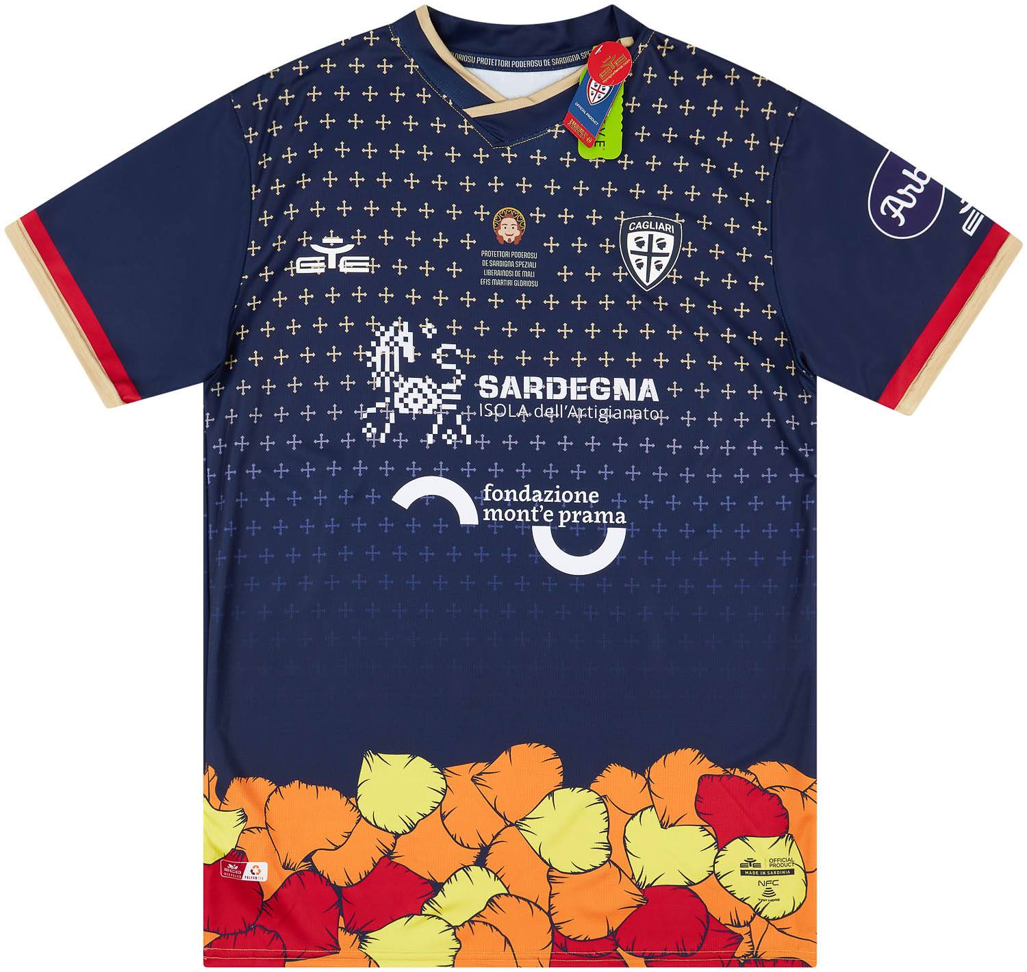 2022-23 Cagliari Special Edition Fourth Shirt