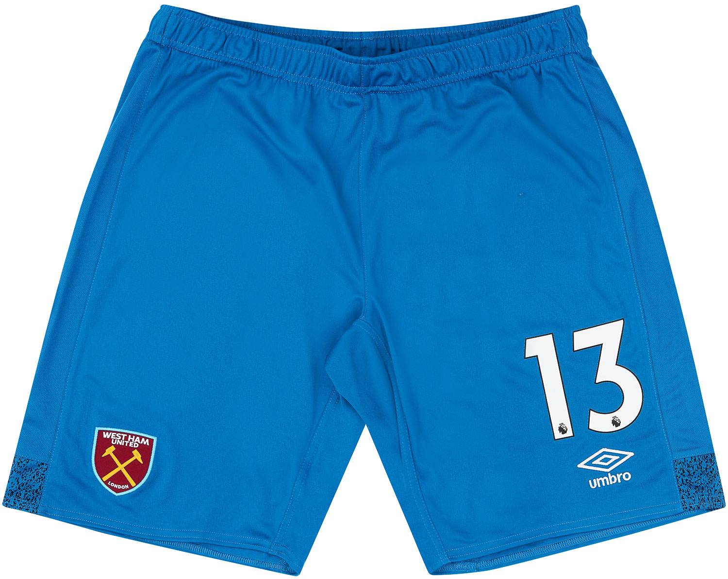 2021-22 West Ham Player Issue GK Shorts # *As New* L
