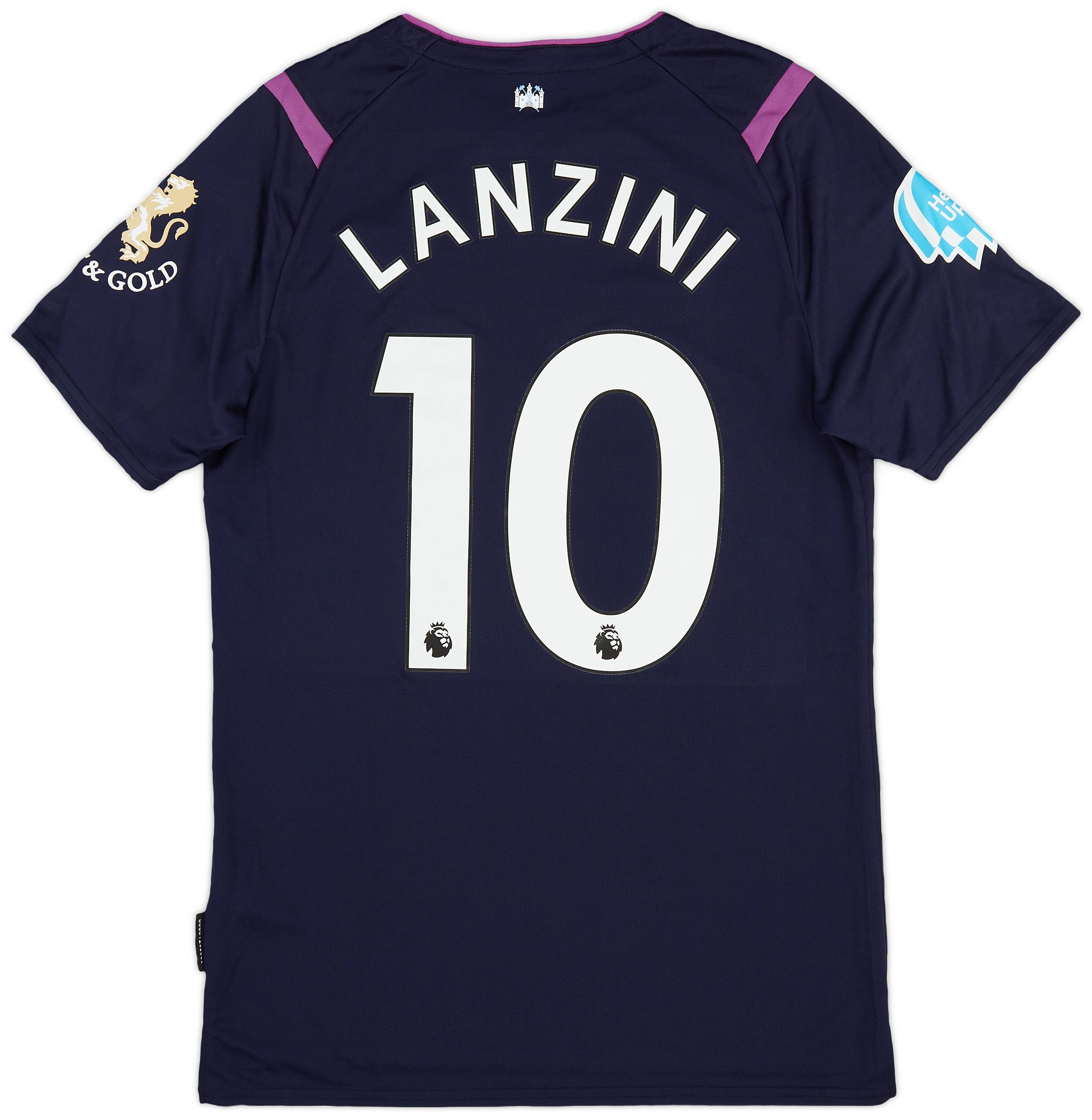 2019-20 West Ham Match Issue Third Shirt Lanzini #10 - (S)