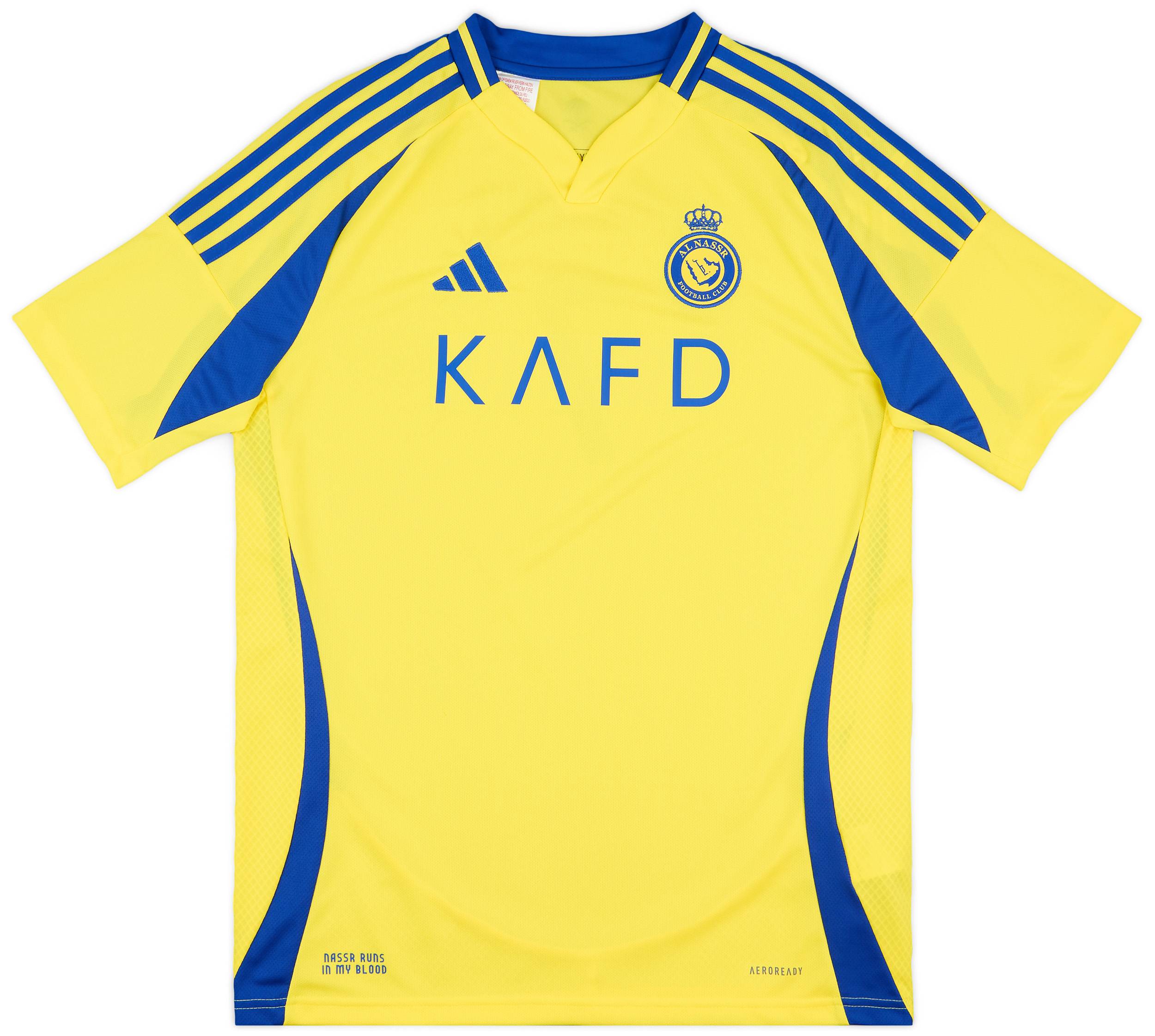 2024-25 Al-Nassr Home Shirt Ronaldo #7 (KIDS)