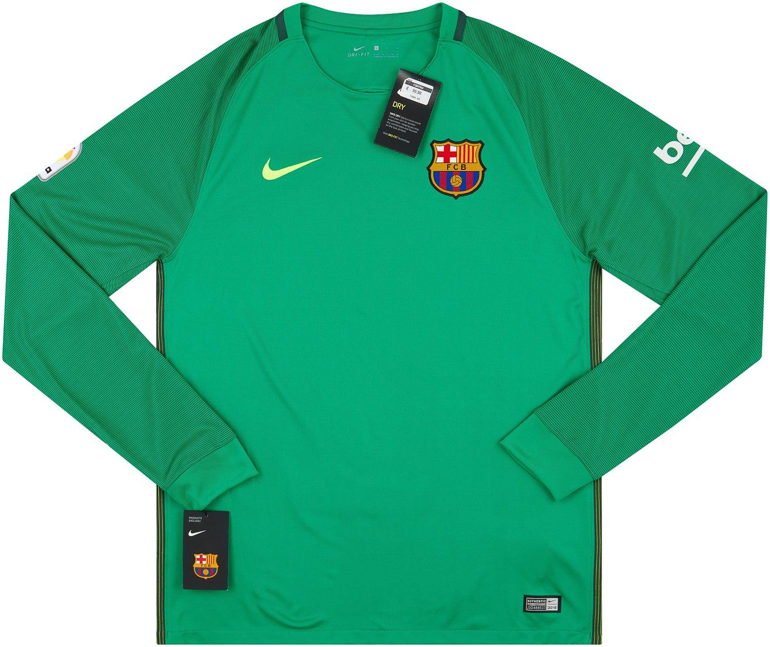 2016-17 Barcelona GK Shirt