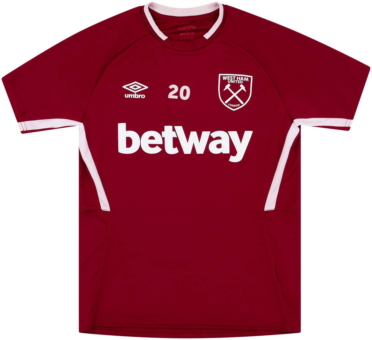 2019-20 West Ham Player Issue Training Shirt # (Very Good) M