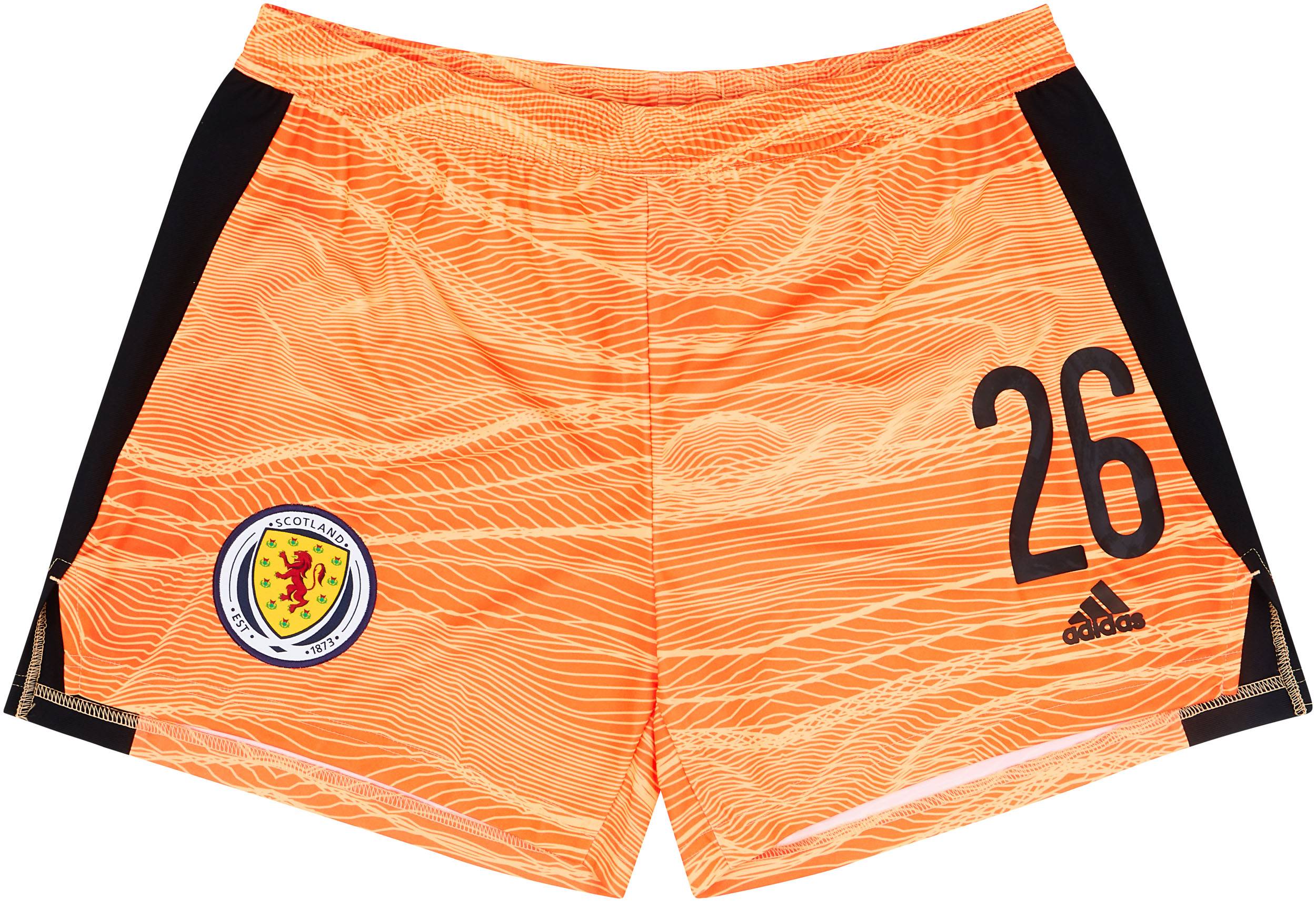 2021-22 Scotland GK Shorts #26 Womens (L)