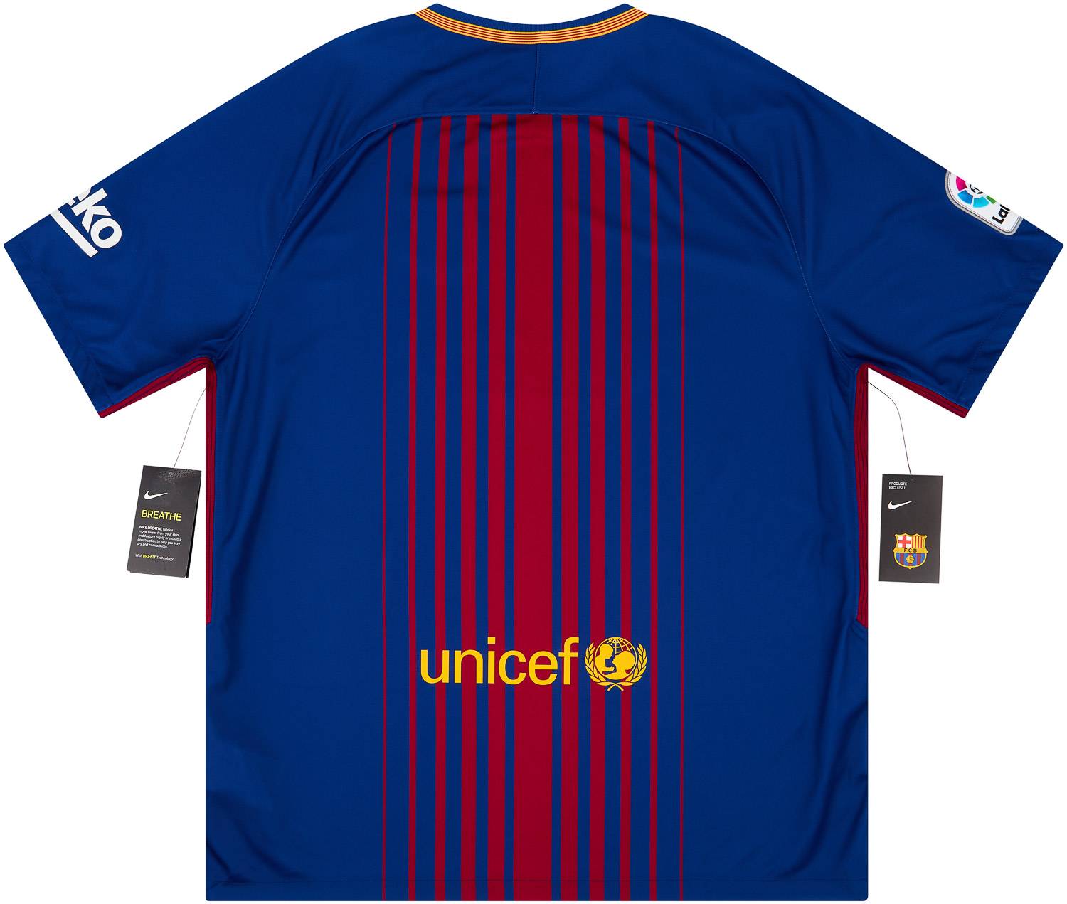 FC Barcelona シャツ XL 2017-18 Barcelona 'Supercopa' Home Shirt XL