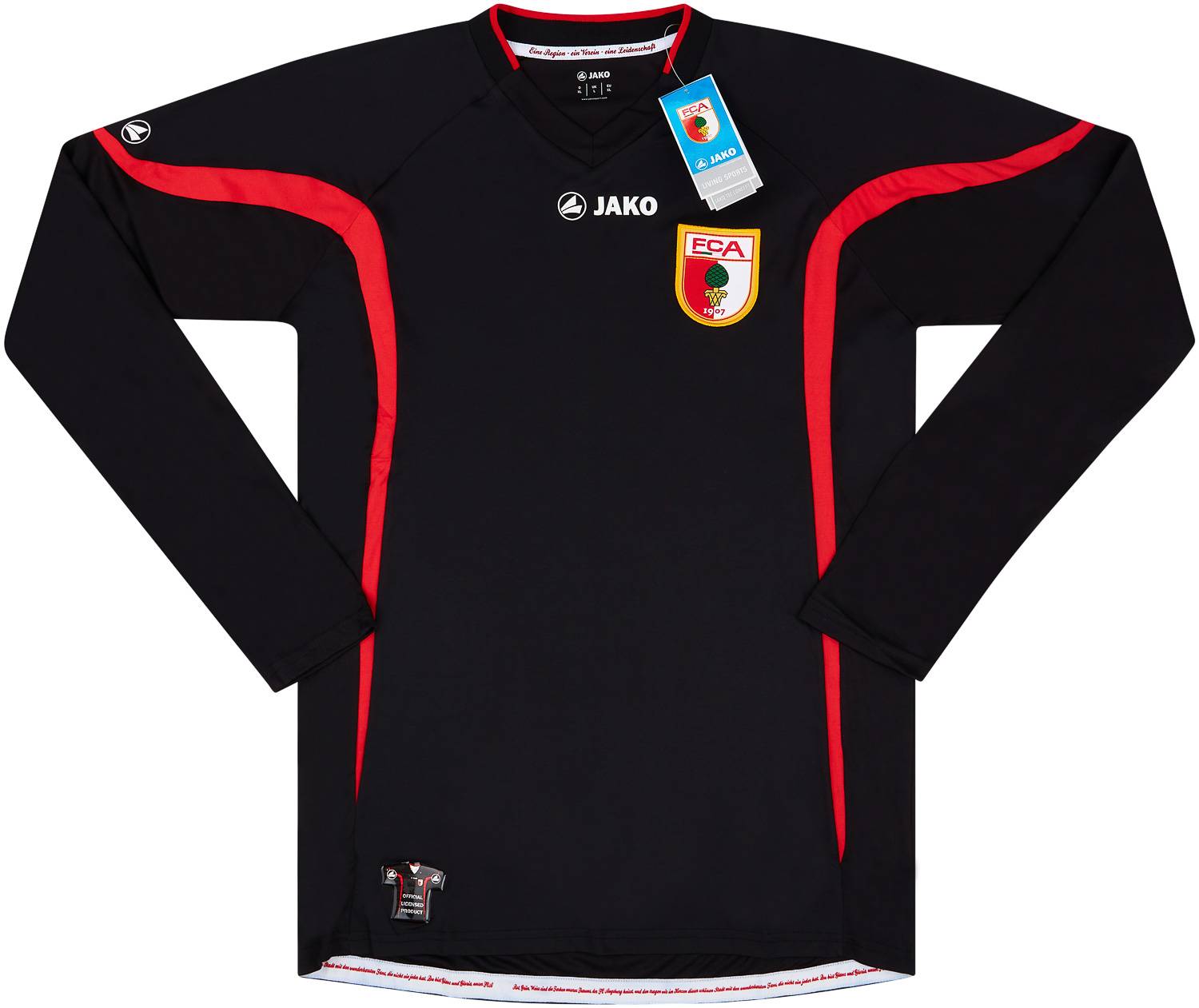 2011-12 FC Augsburg Away L/S Shirt (L)