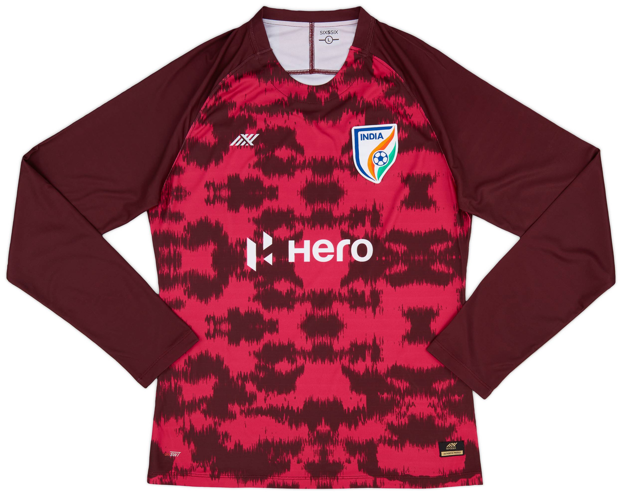 2021-22 India Six5six Training L/S Shirt 
