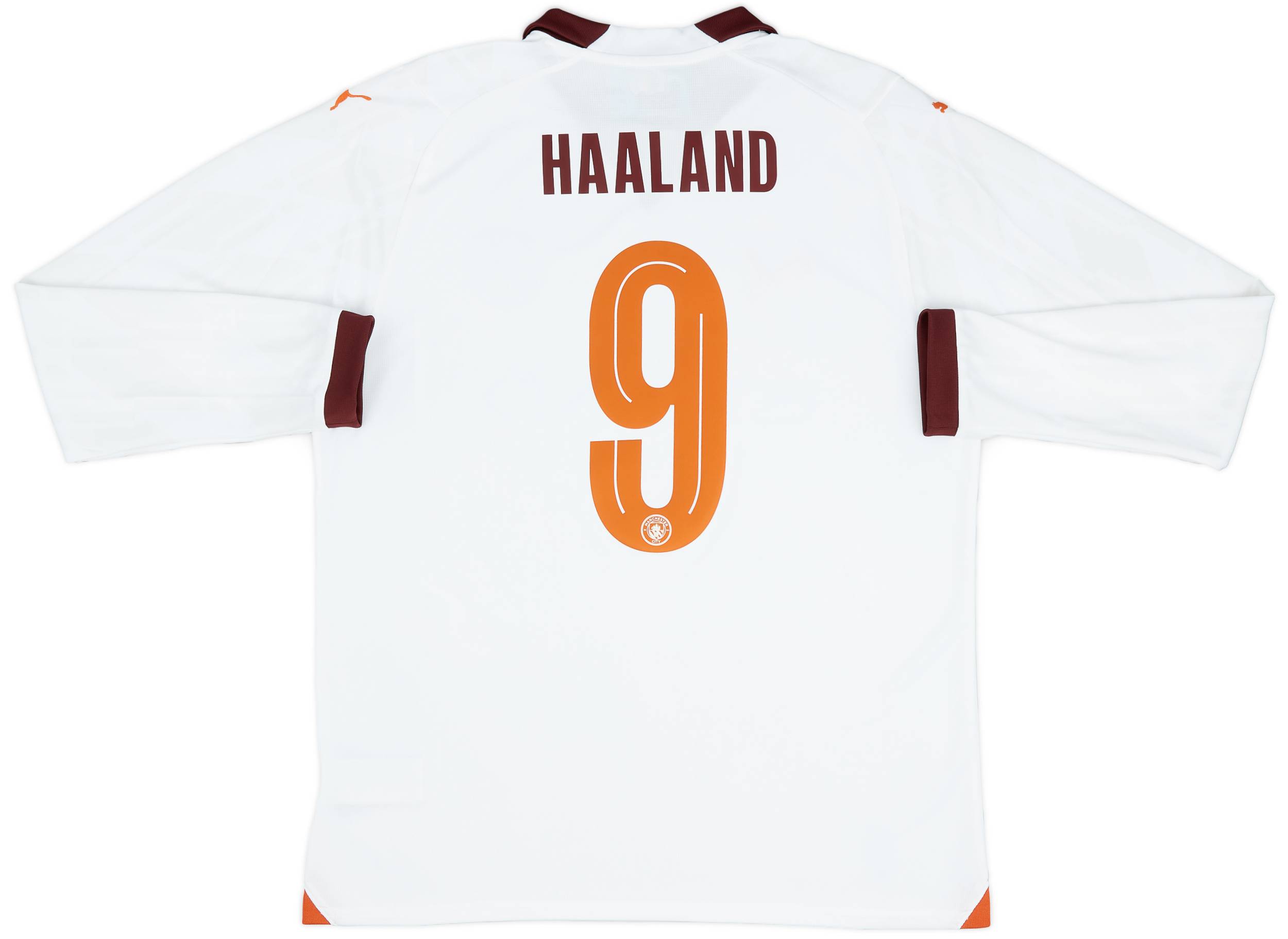 2023-24 Manchester City Away L/S Shirt Haaland #9