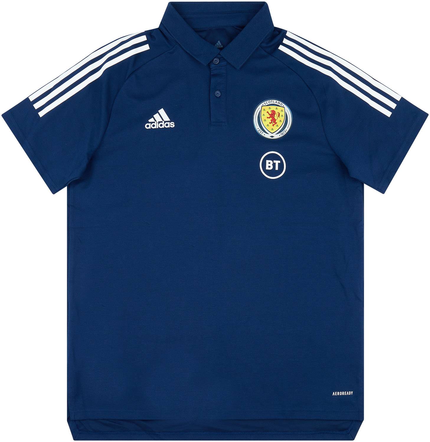 2020-21 Scotland Player Issue Polo T-Shirt (Very Good)