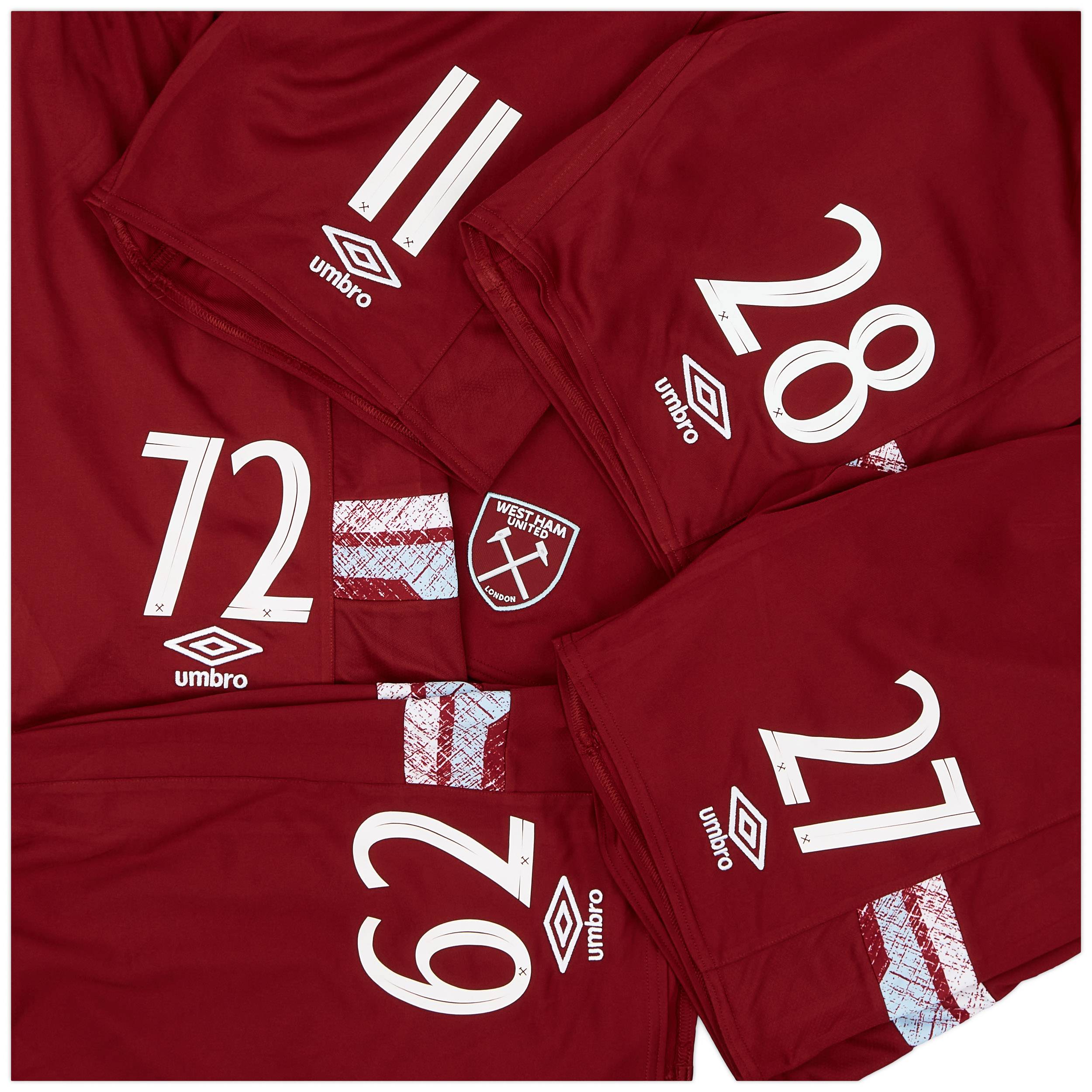 2022-23 West Ham Player Issue Home Shorts #