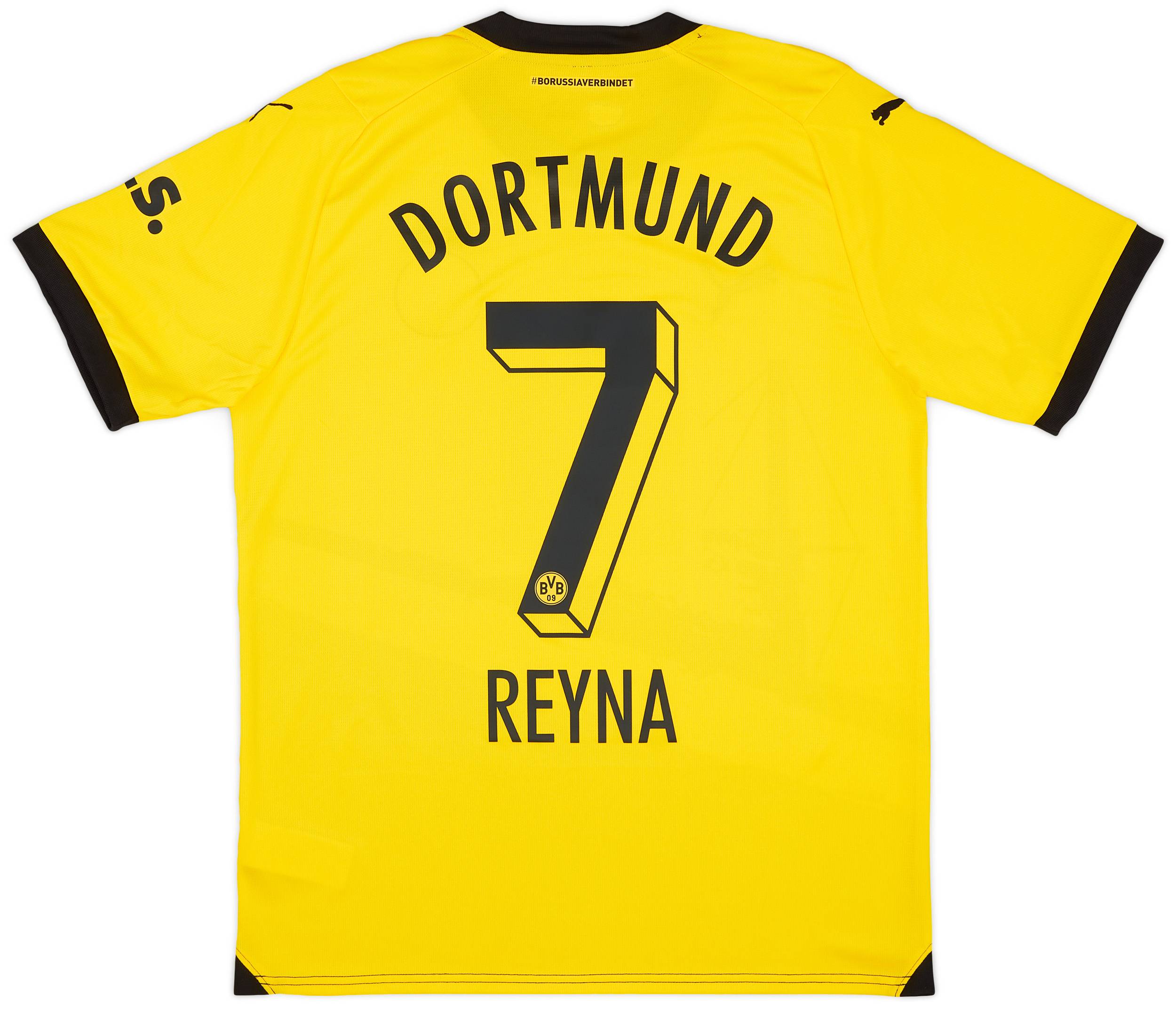 2023-24 Borussia Dortmund Home Shirt Reyna #7