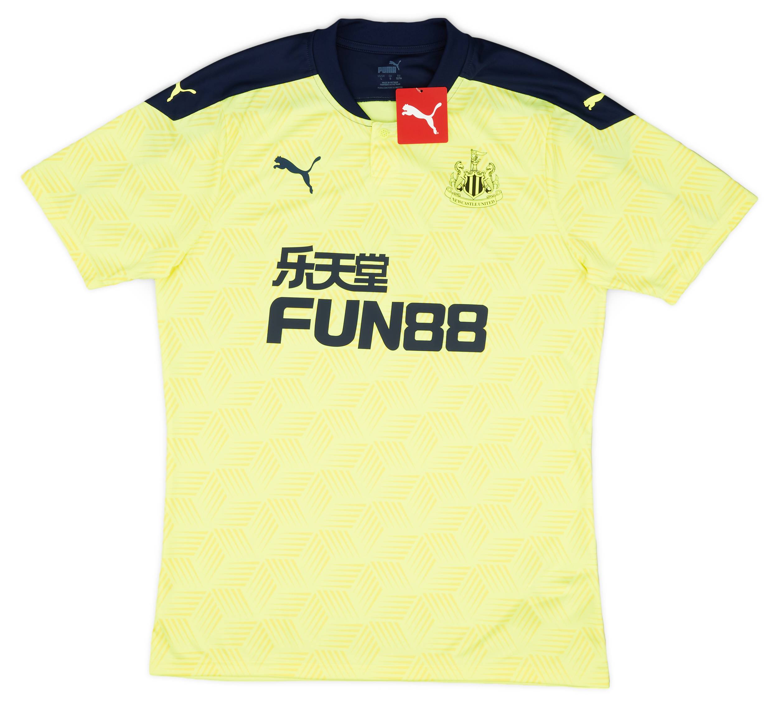 2020-21 Newcastle Player Issue Away Shirt (L)