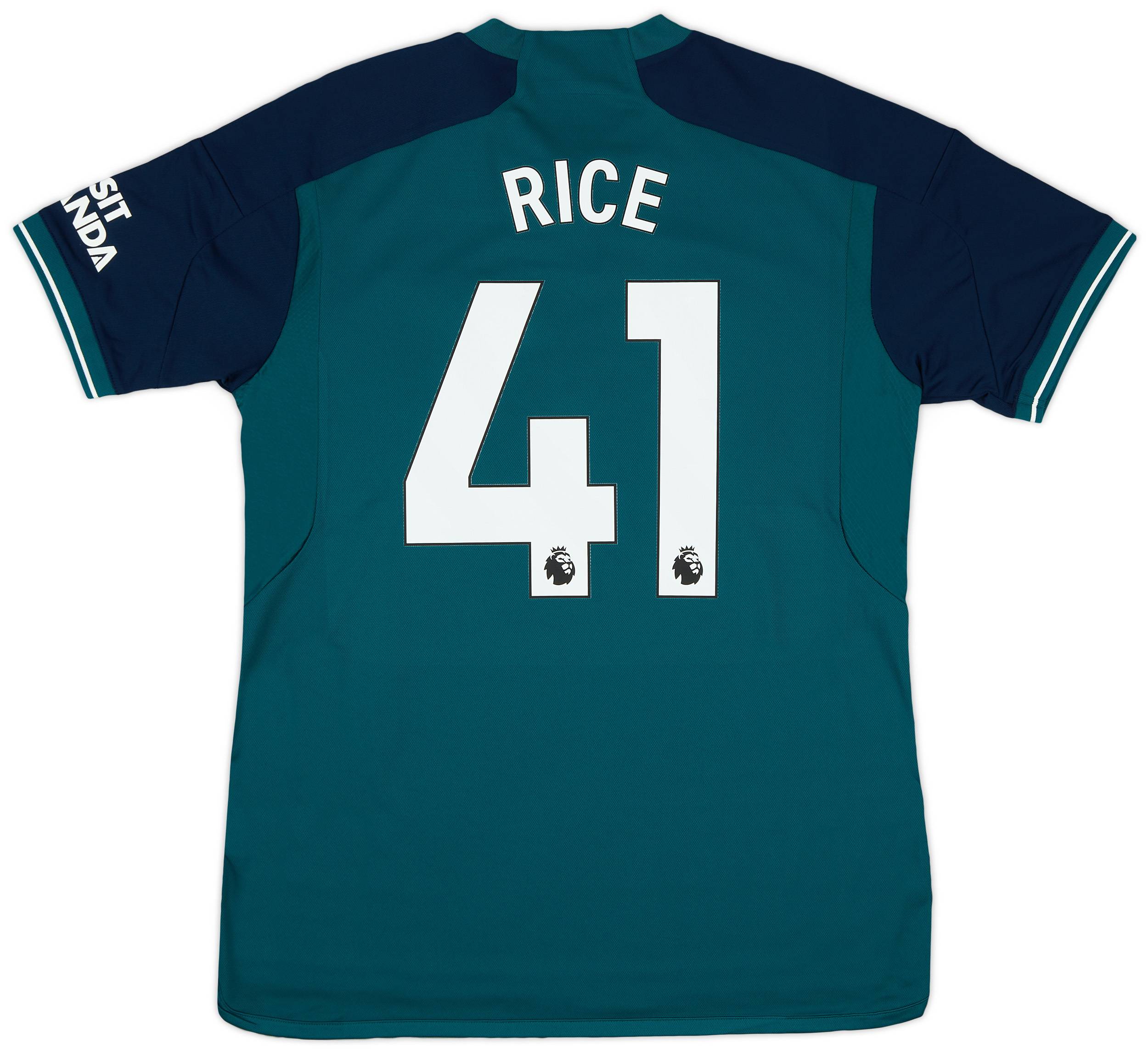 正規品 アーセナル サードユニフォーム 23-24 RICE 2023-24 Arsenal Third Shirt Rice #41