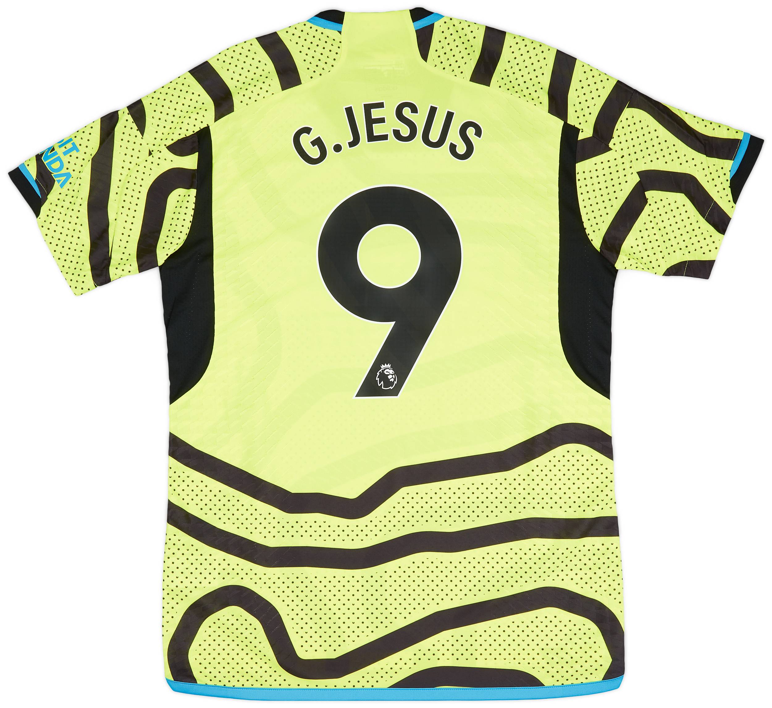 2023-24 Arsenal Authentic Away Shirt G.Jesus #9
