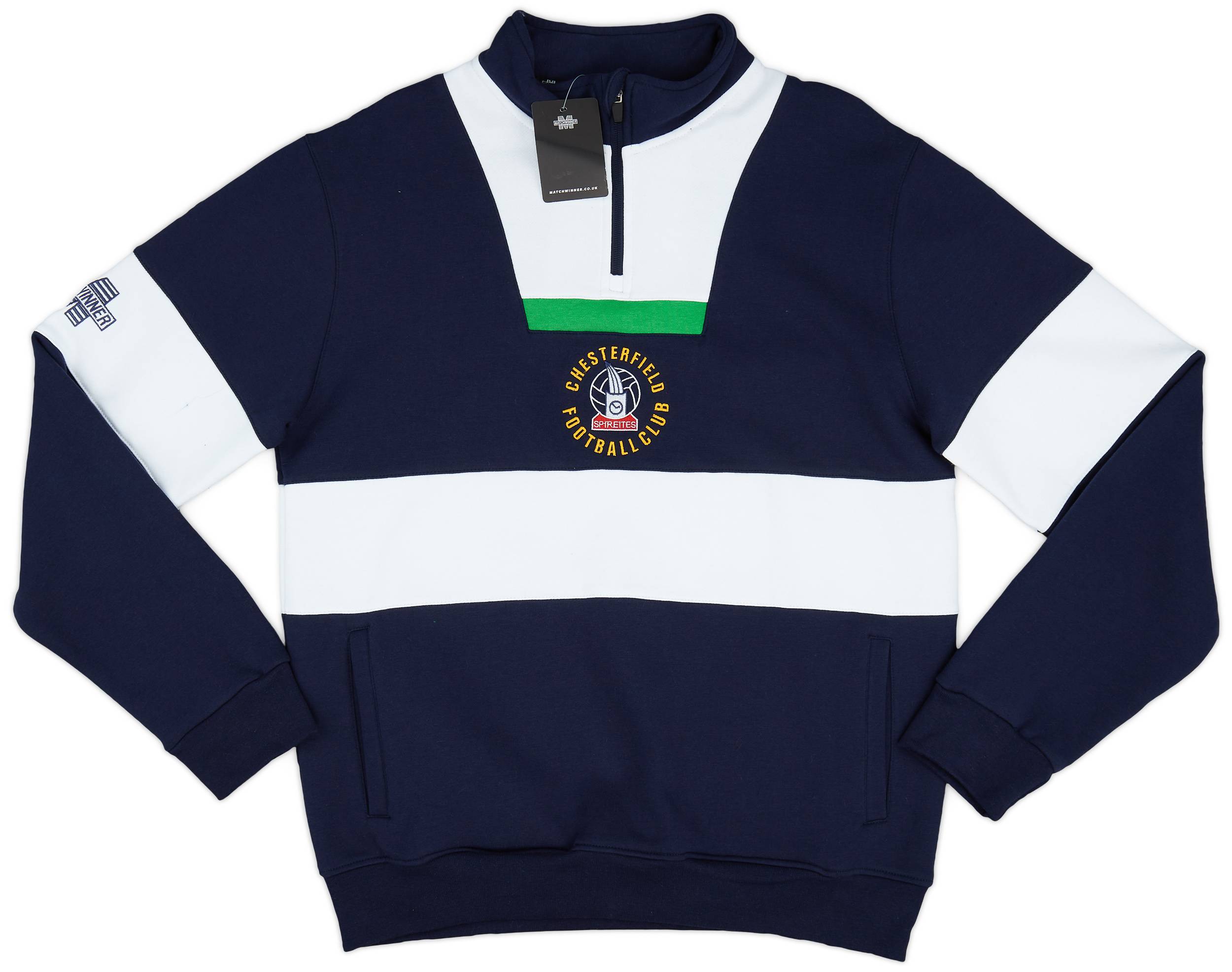 1994-96 Chesterfield Matchwinner Reissue 1/4 Zip Sweat Top