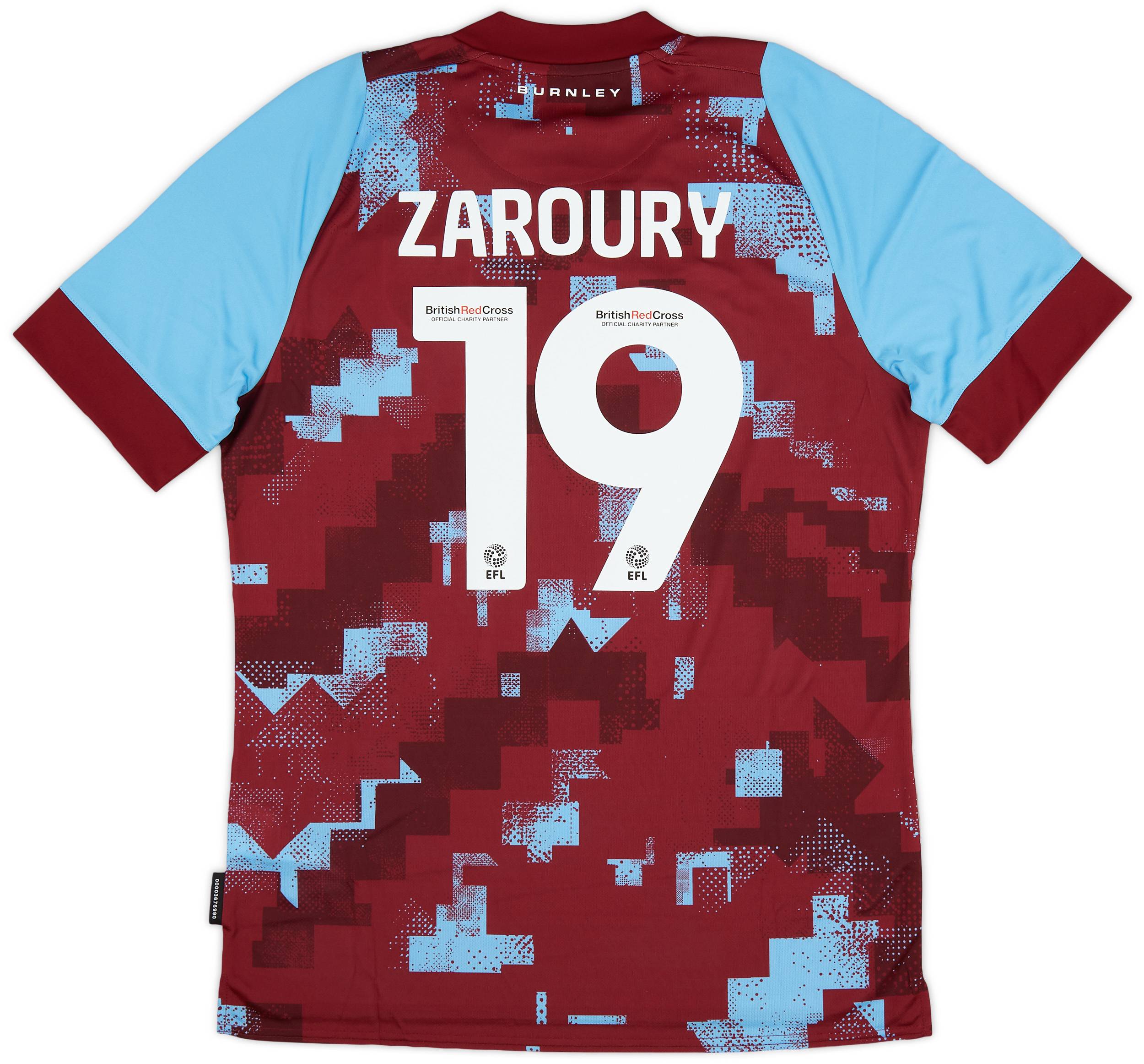2022-23 Burnley Home Shirt Zaroury #19