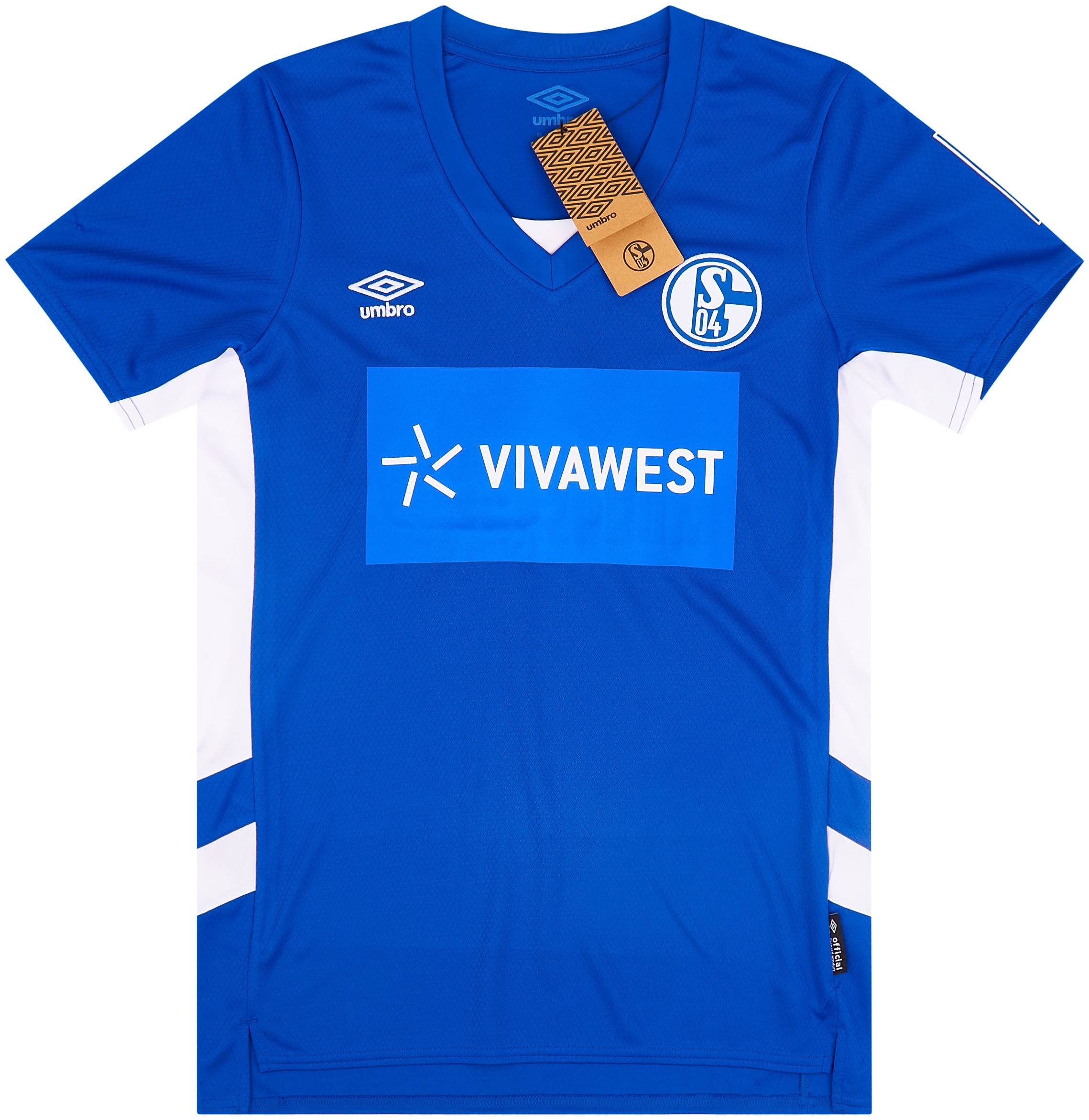 2021-22 Schalke Home Shirt - Womens (M))