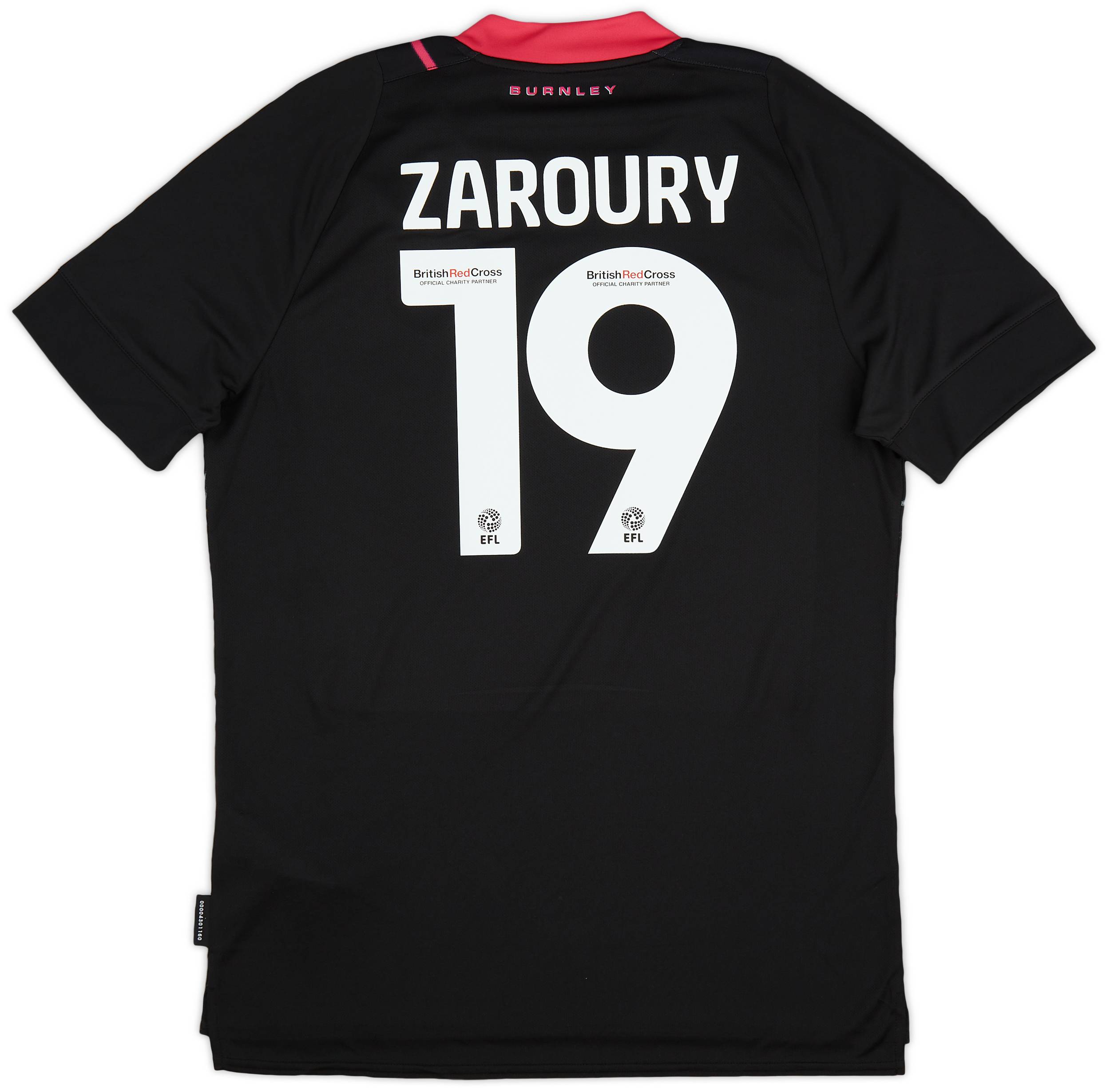 2022-23 Burnley Third Shirt Zaroury #19