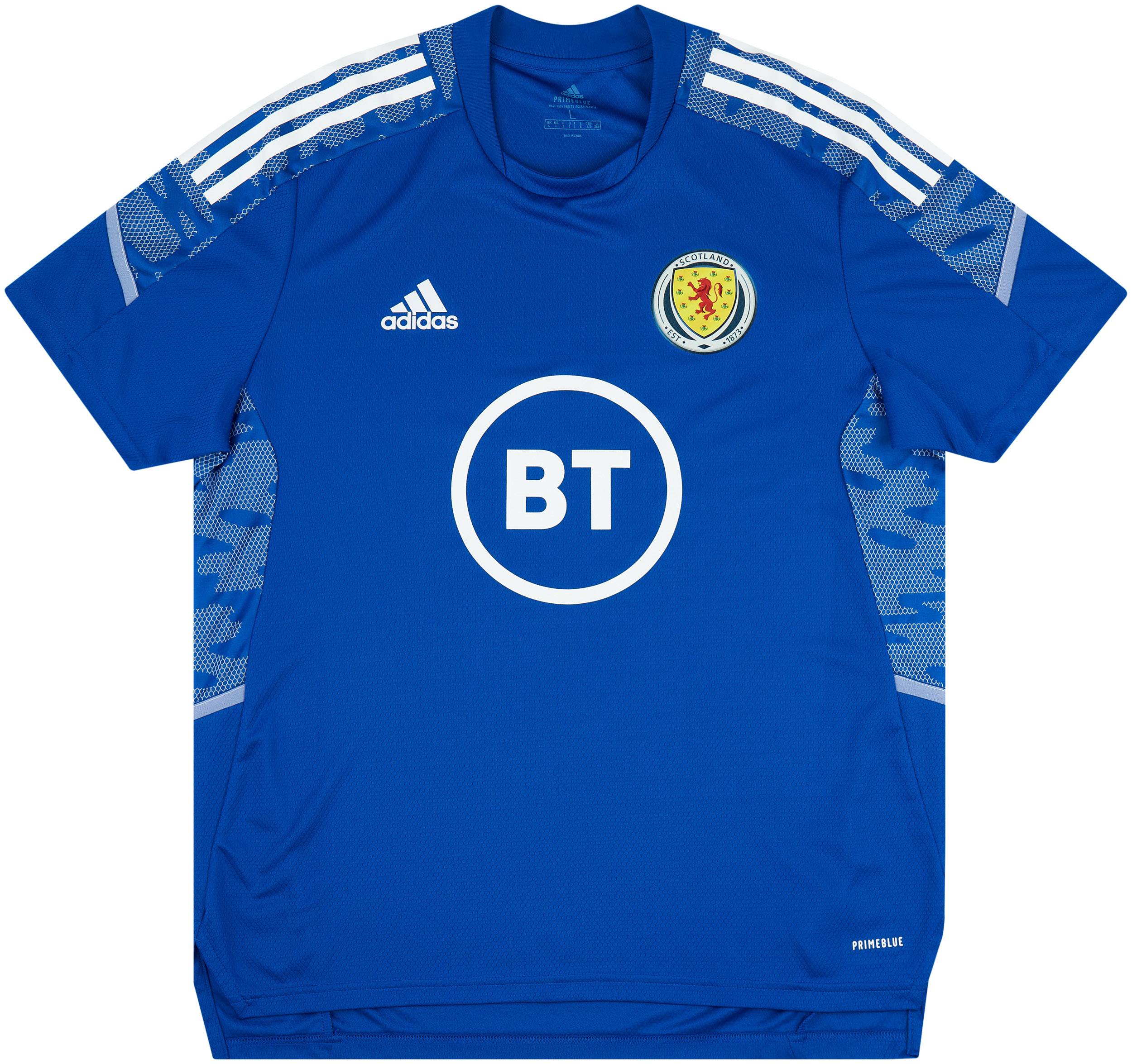 2021-22 Scotland Player Issue Training Shirt