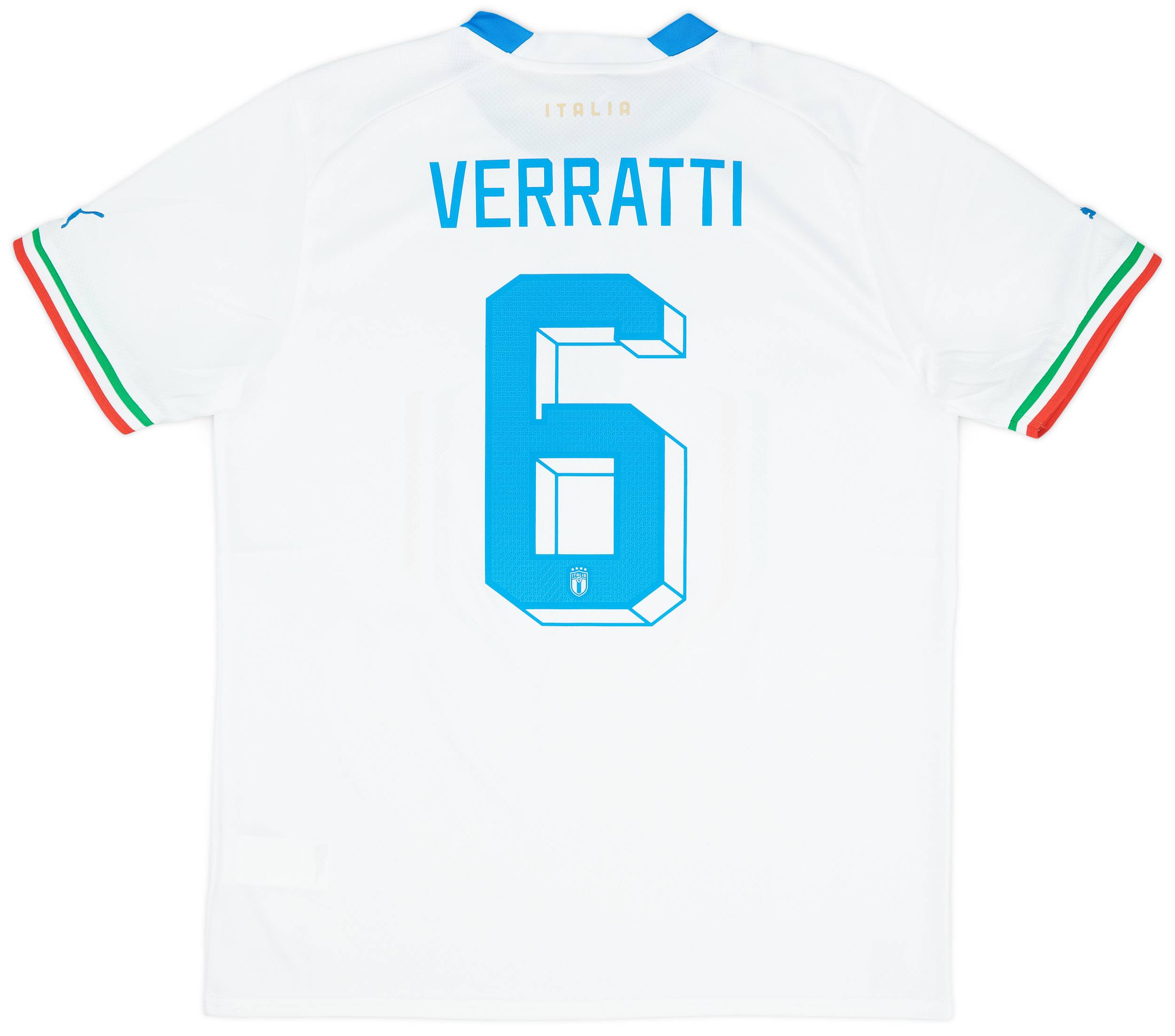2022-23 Italy Away Shirt Verratti #6