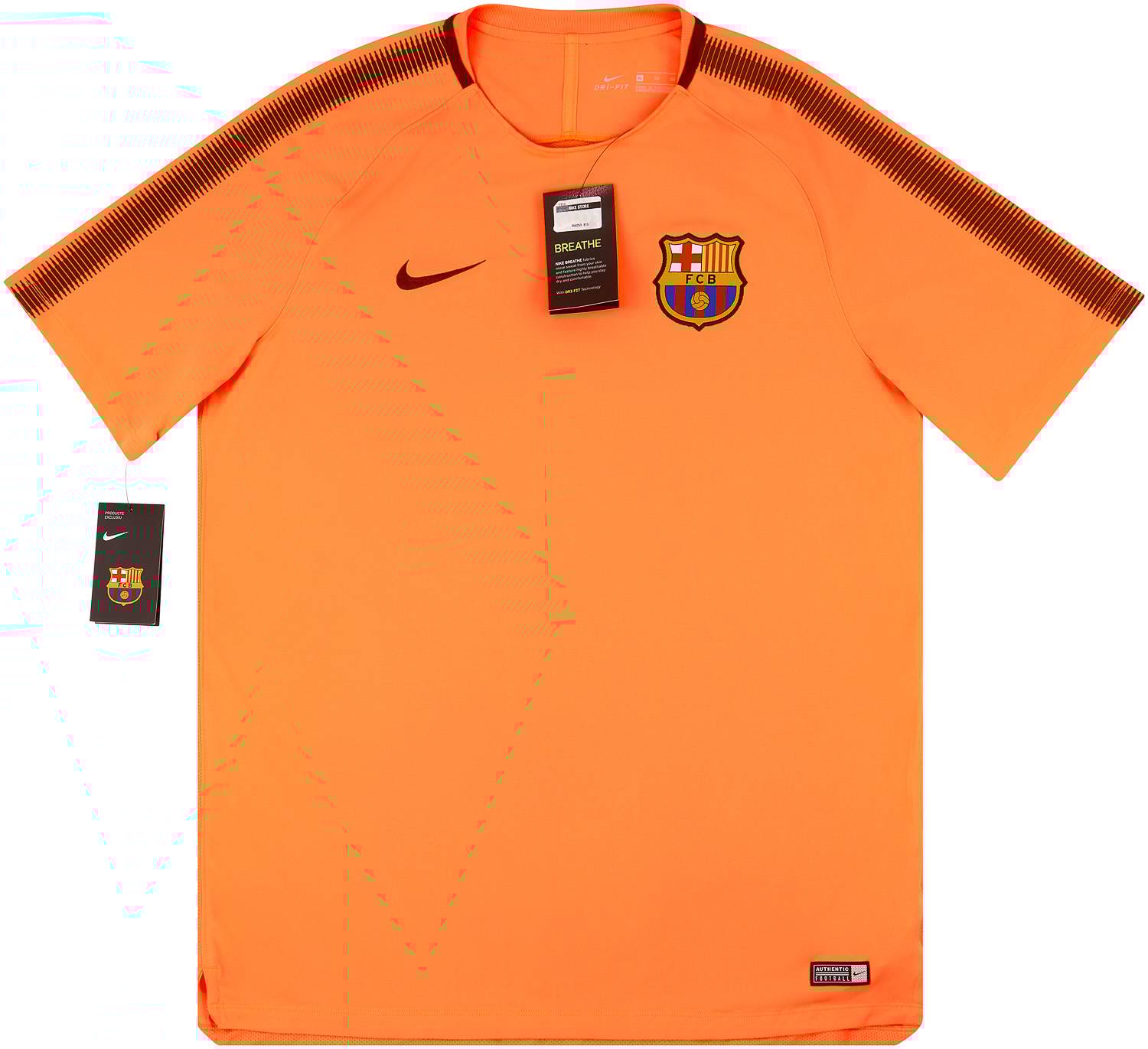 2017-18 Barcelona Nike Training Shirt *w/Tags* XL