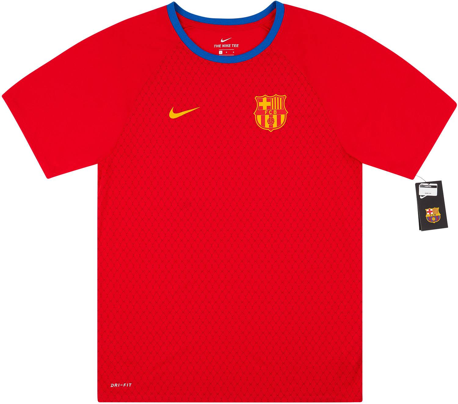 2017-18 Barcelona Nike Training Tee *w/Tags*