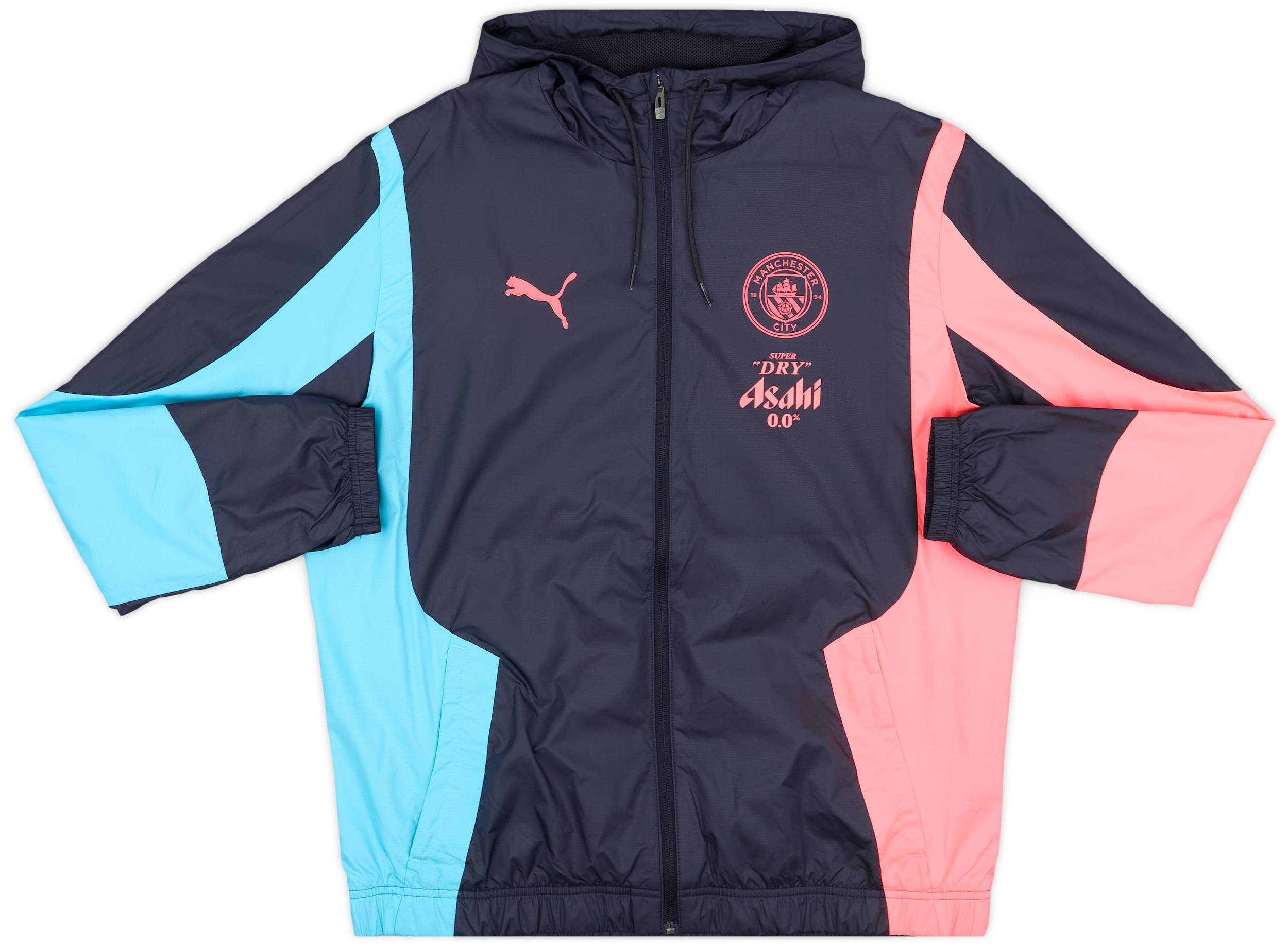 2023-24 Manchester City Player Issue Pre-Match Anthem Jacket - As New