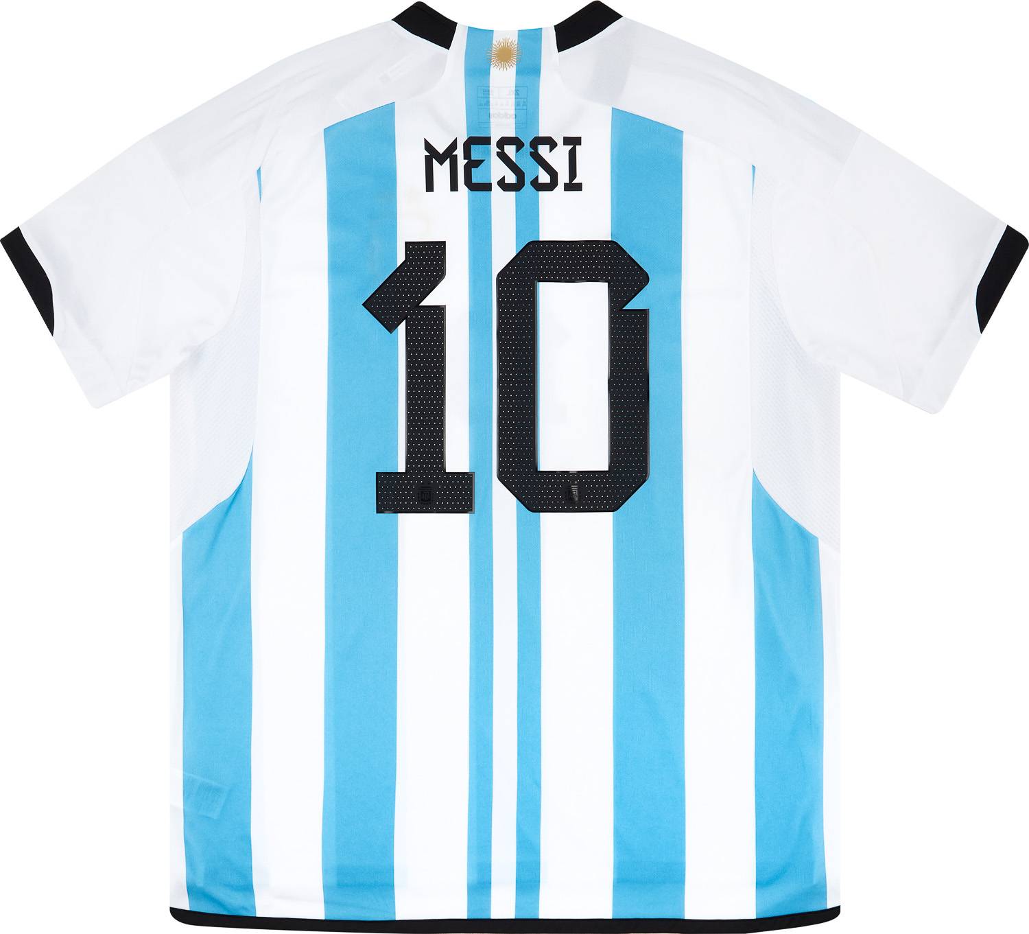品揃え豊富で Shirt Home Argentina 2022-23 Messi (XXL) 10 # ウェア
