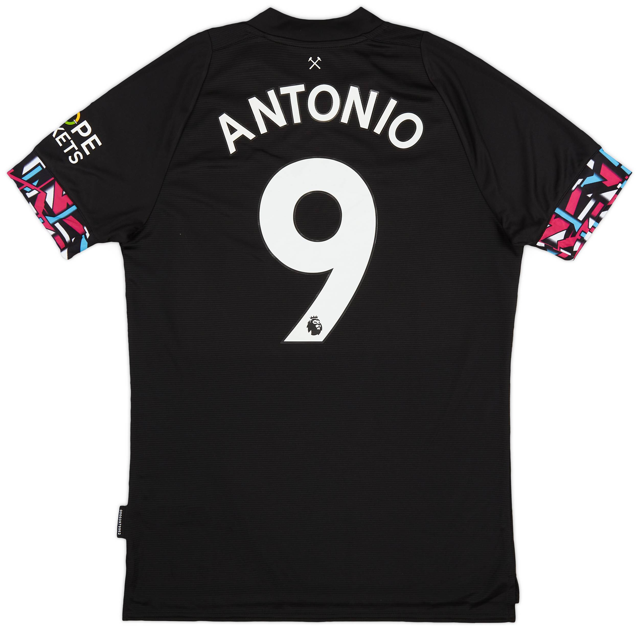 2022-23 West Ham Away Shirt Antonio #9 - (S)
