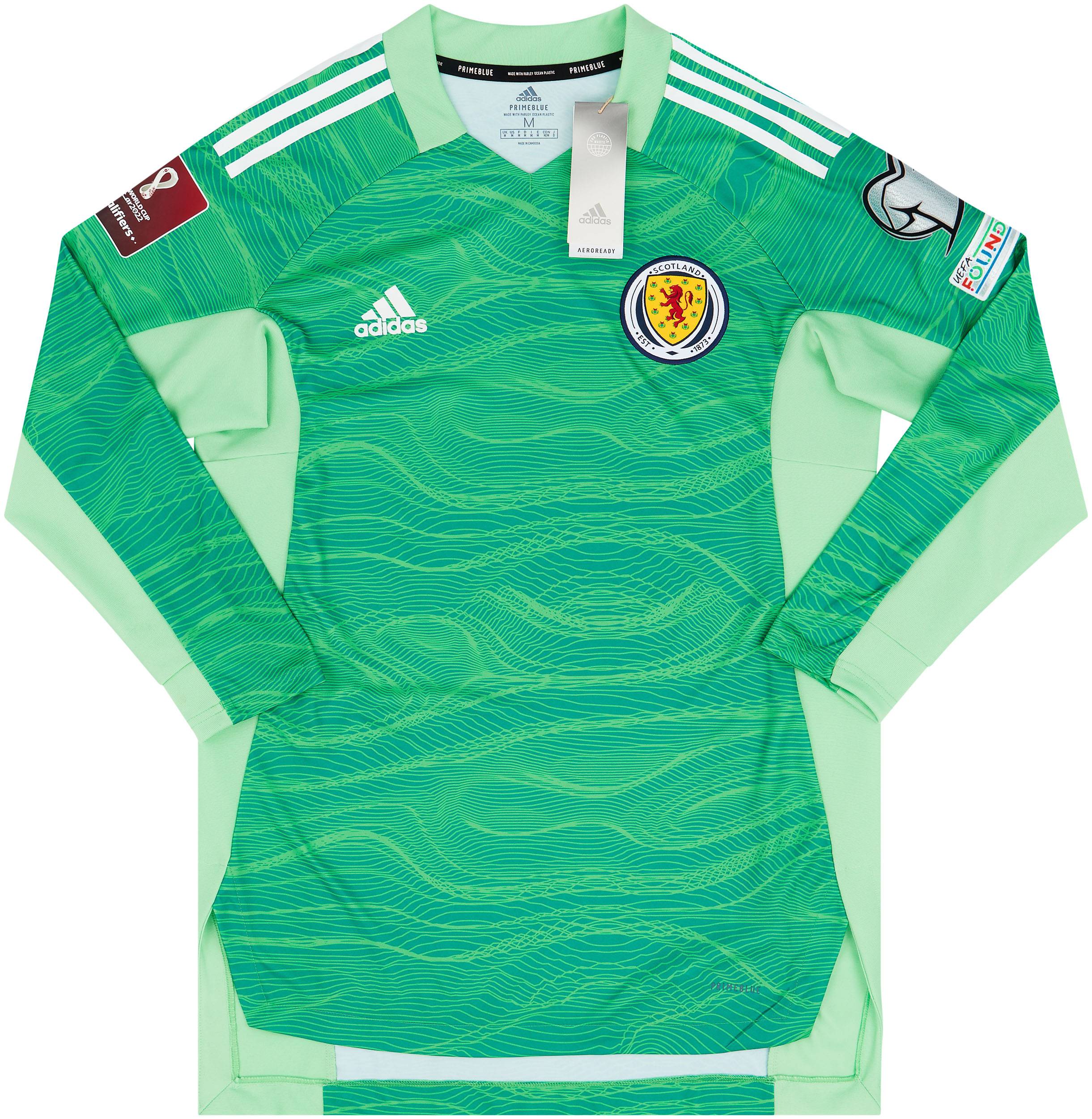 2020-21 Scotland GK Shirt Kelly - NEW - (M)