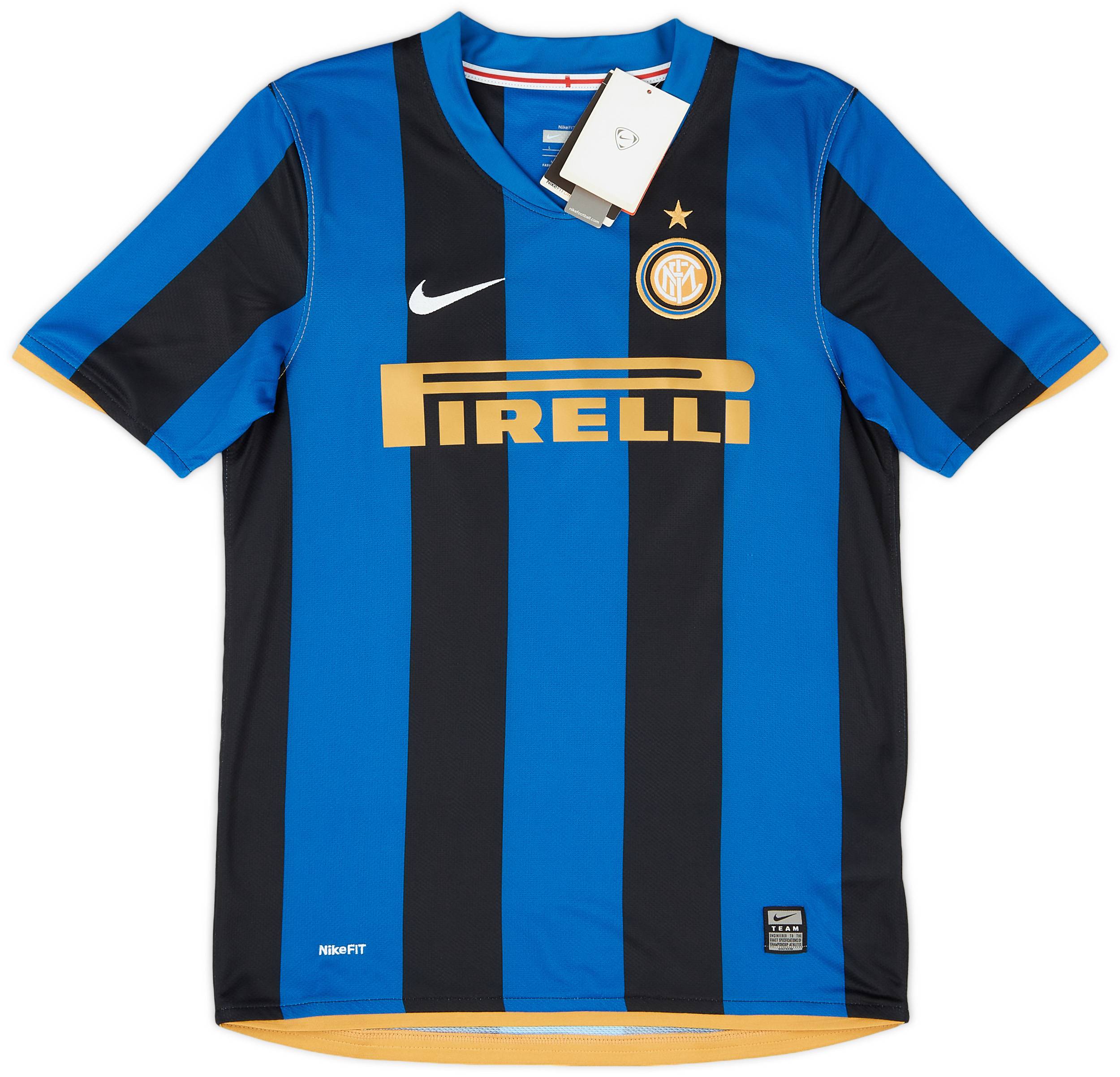 2008-09 Inter Milan Home Shirt - KIDS