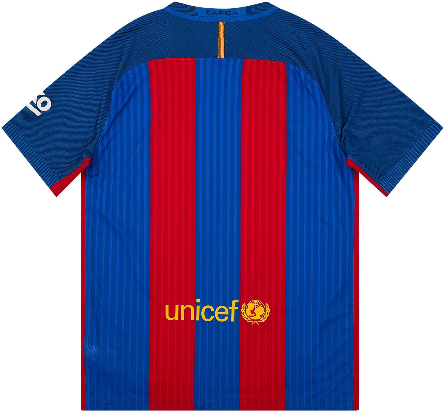 ウェア Barcelona 2016 2017 HOME 2016-17 Barcelona Authentic Home Shirt - NEW - XL