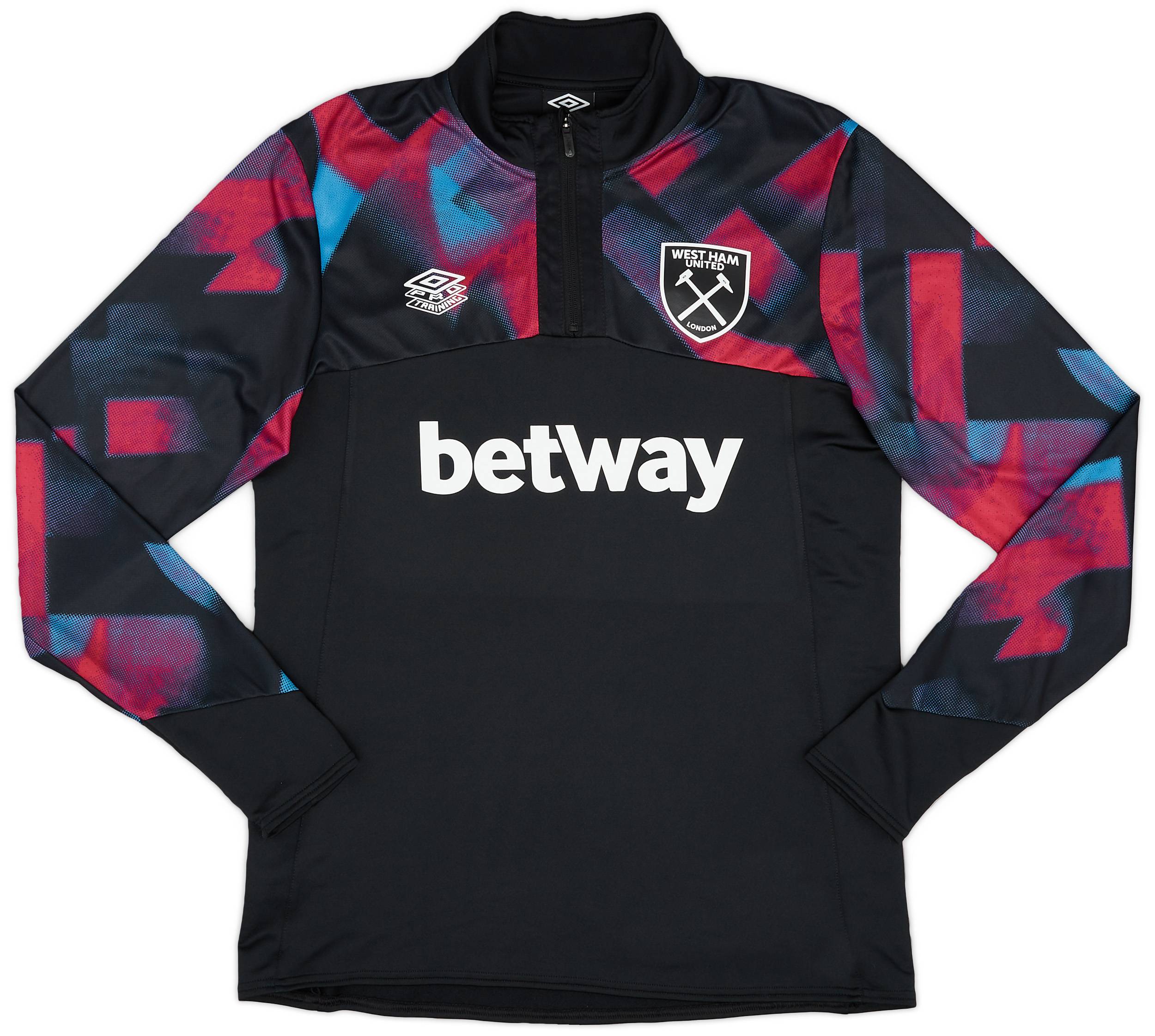 2022-23 West Ham Umbro 1/4 Zip Training Top - (L)