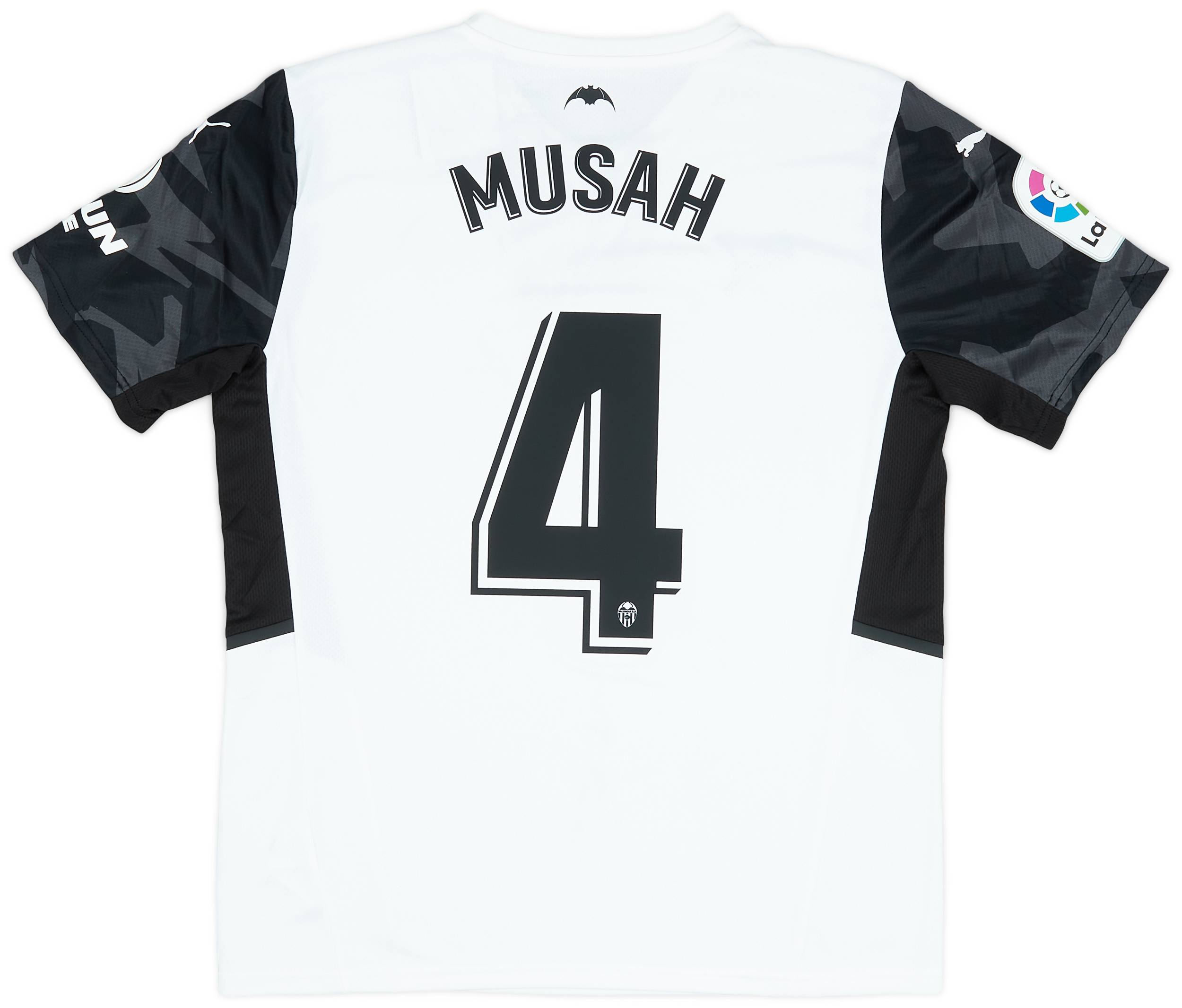 2021-22 Valencia Home Shirt Musah #4