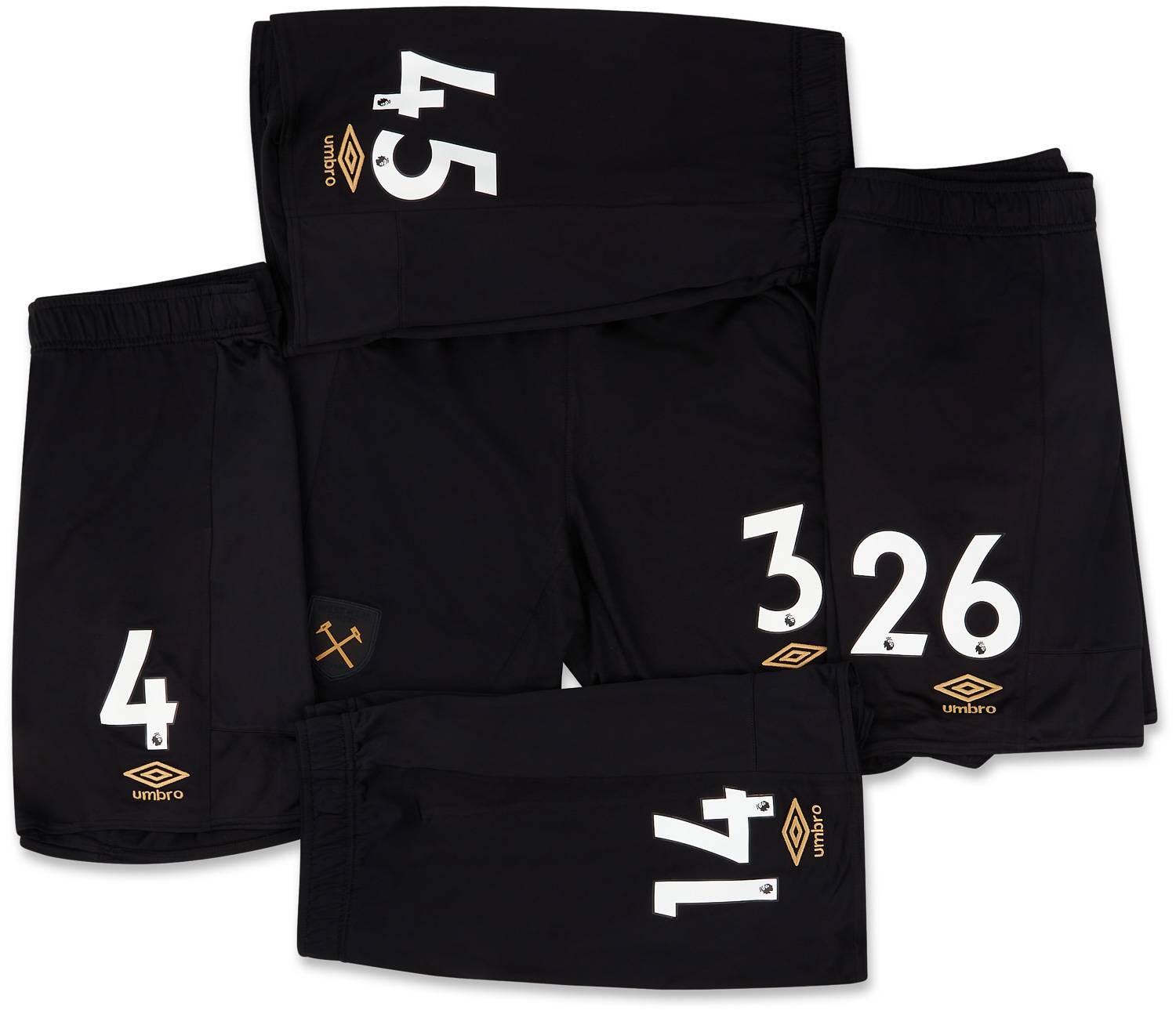 2020-21 West Ham Player Issue Third Shorts # (Good)