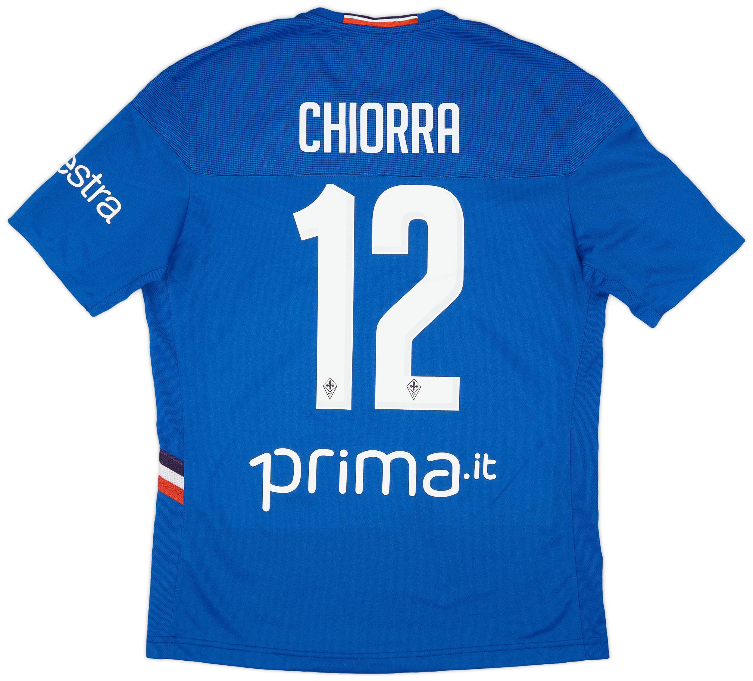 2019-20 Fiorentina Match Issue GK S/S Shirt Chiorra #12 - As New - (L)